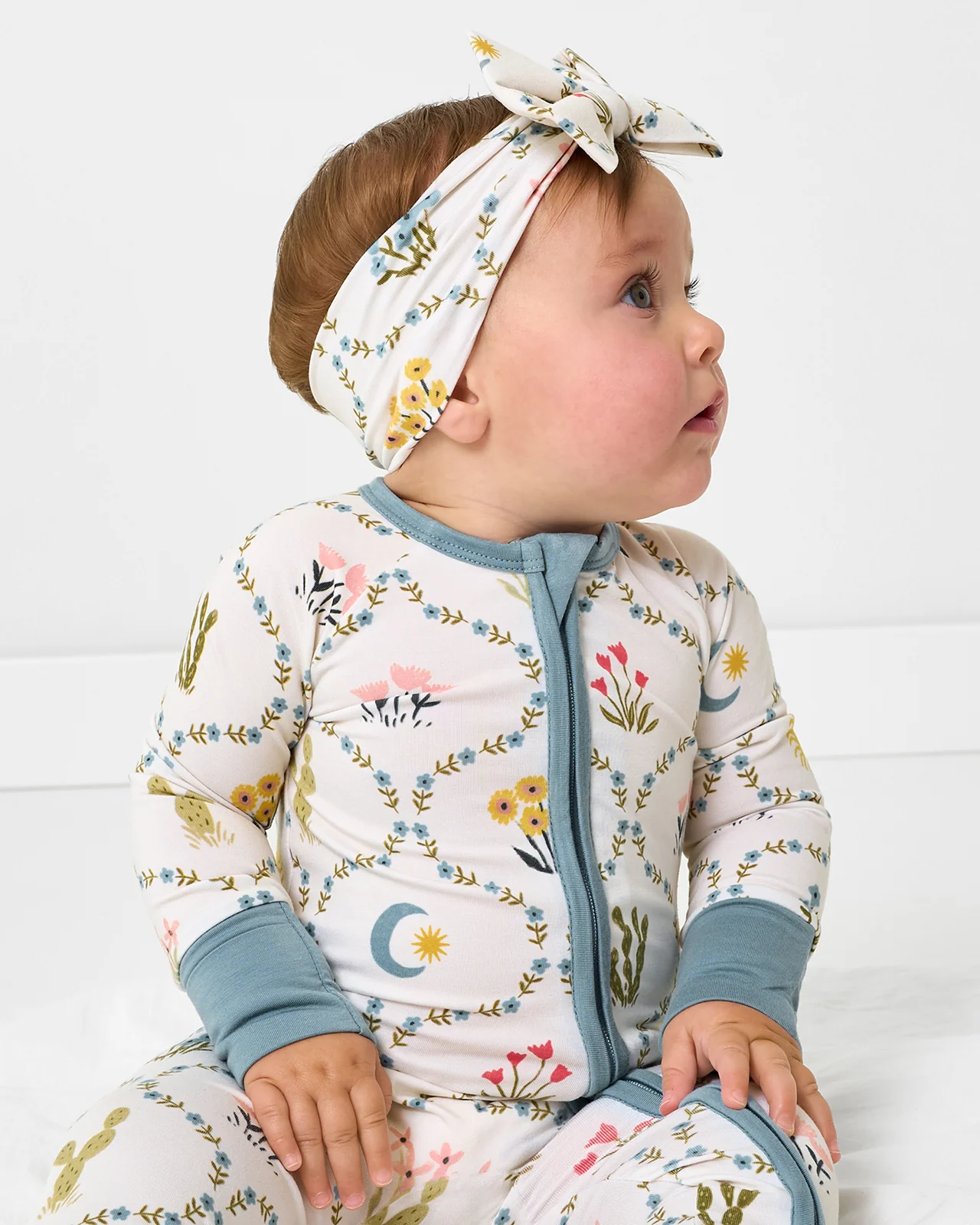 Desert Meadow Luxe Bow Headband - Image 2