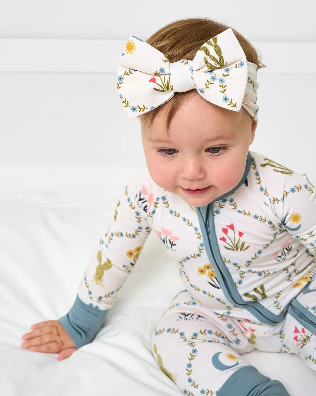 Desert Meadow Luxe Bow Headband - Image 3