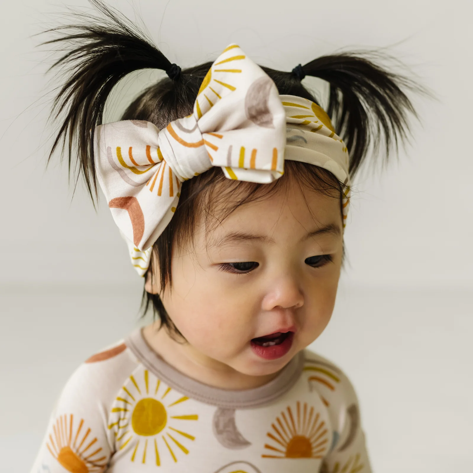Desert Sunrise Luxe Bow Headband - Image 4