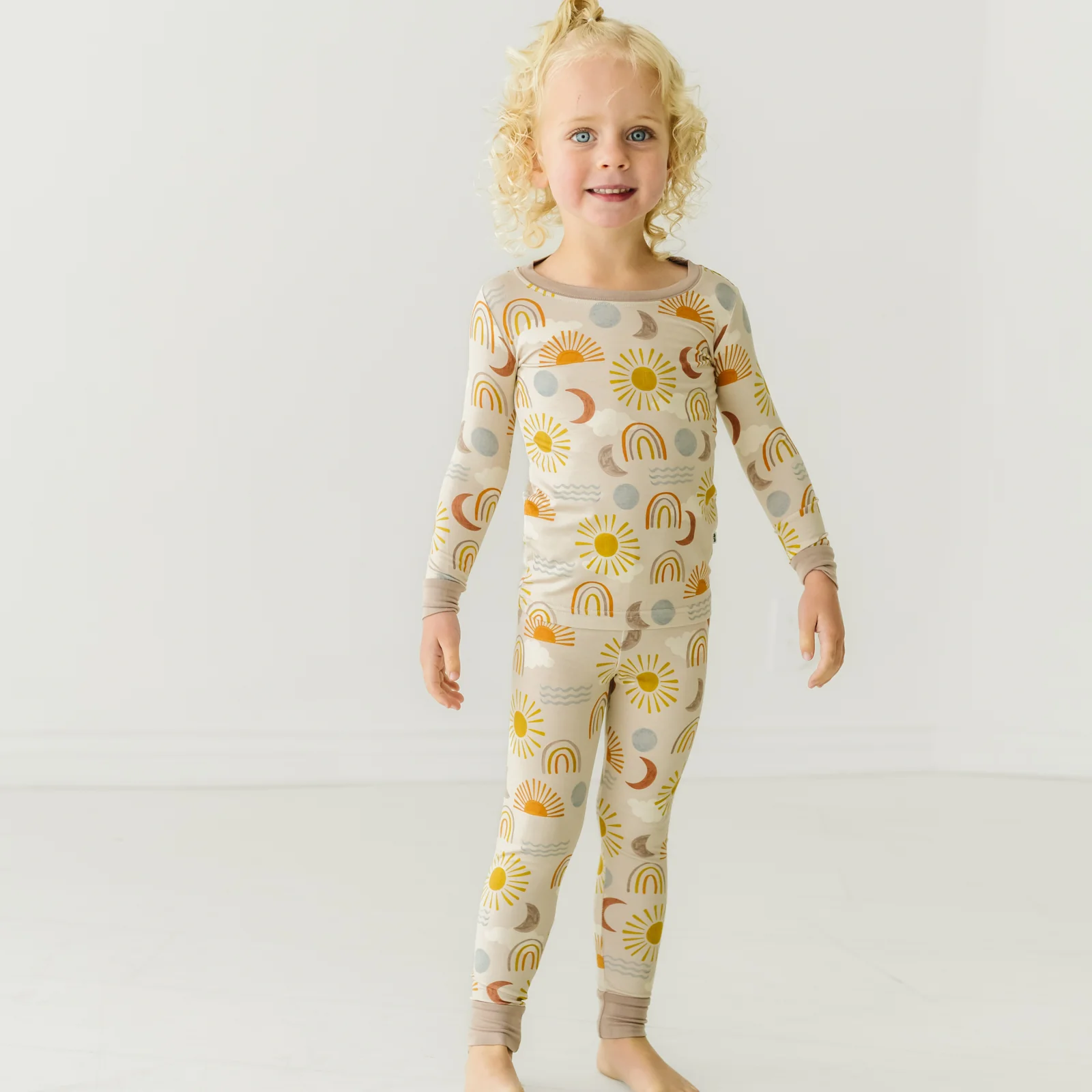Desert Sunrise Two-Piece Pajama Set - Image 2