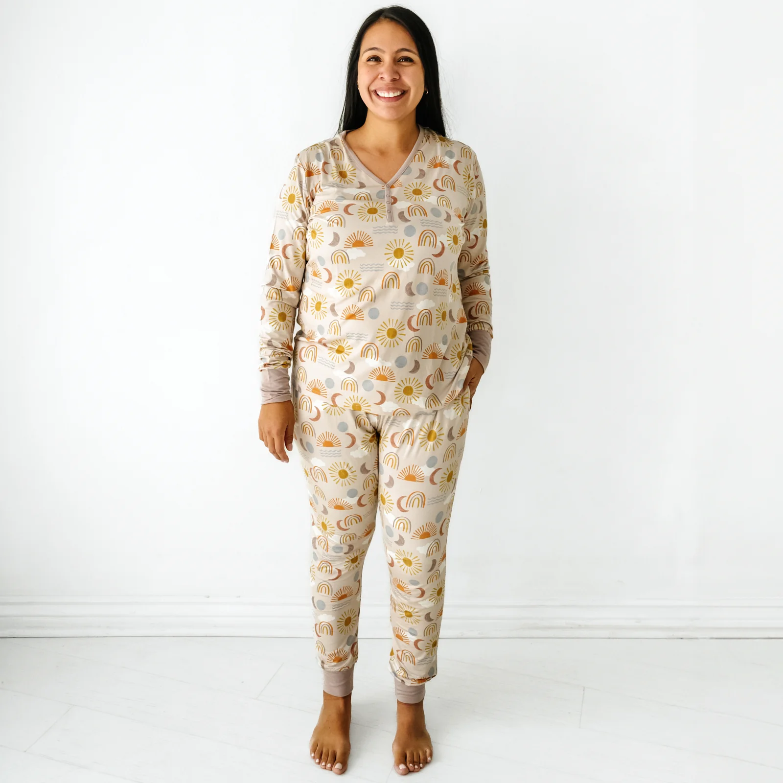 Desert Sunrise Women's Pajama Pants - Image 4