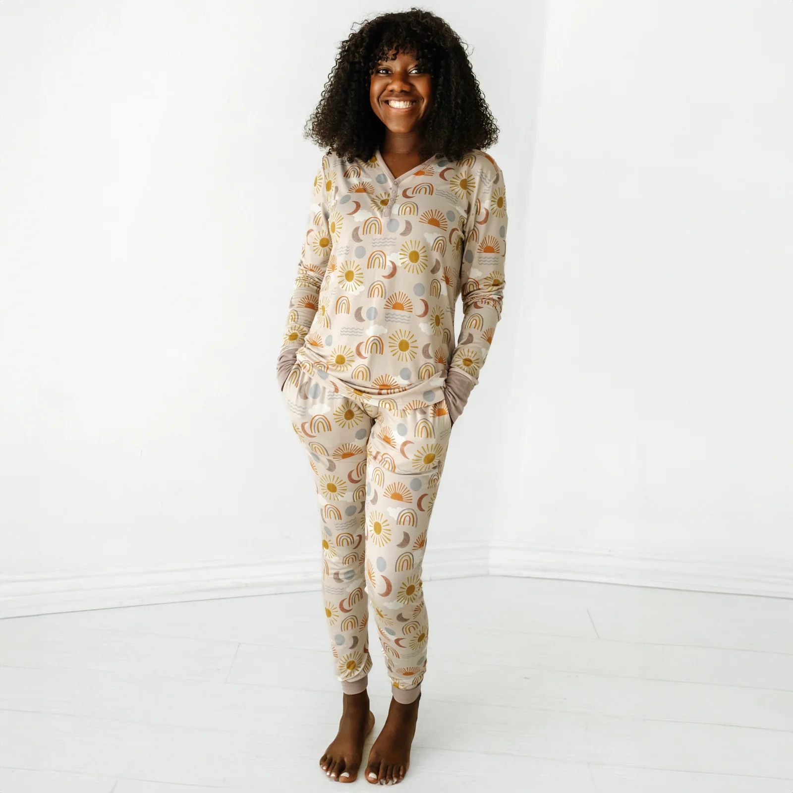 Desert Sunrise Women's Pajama Top - Image 3