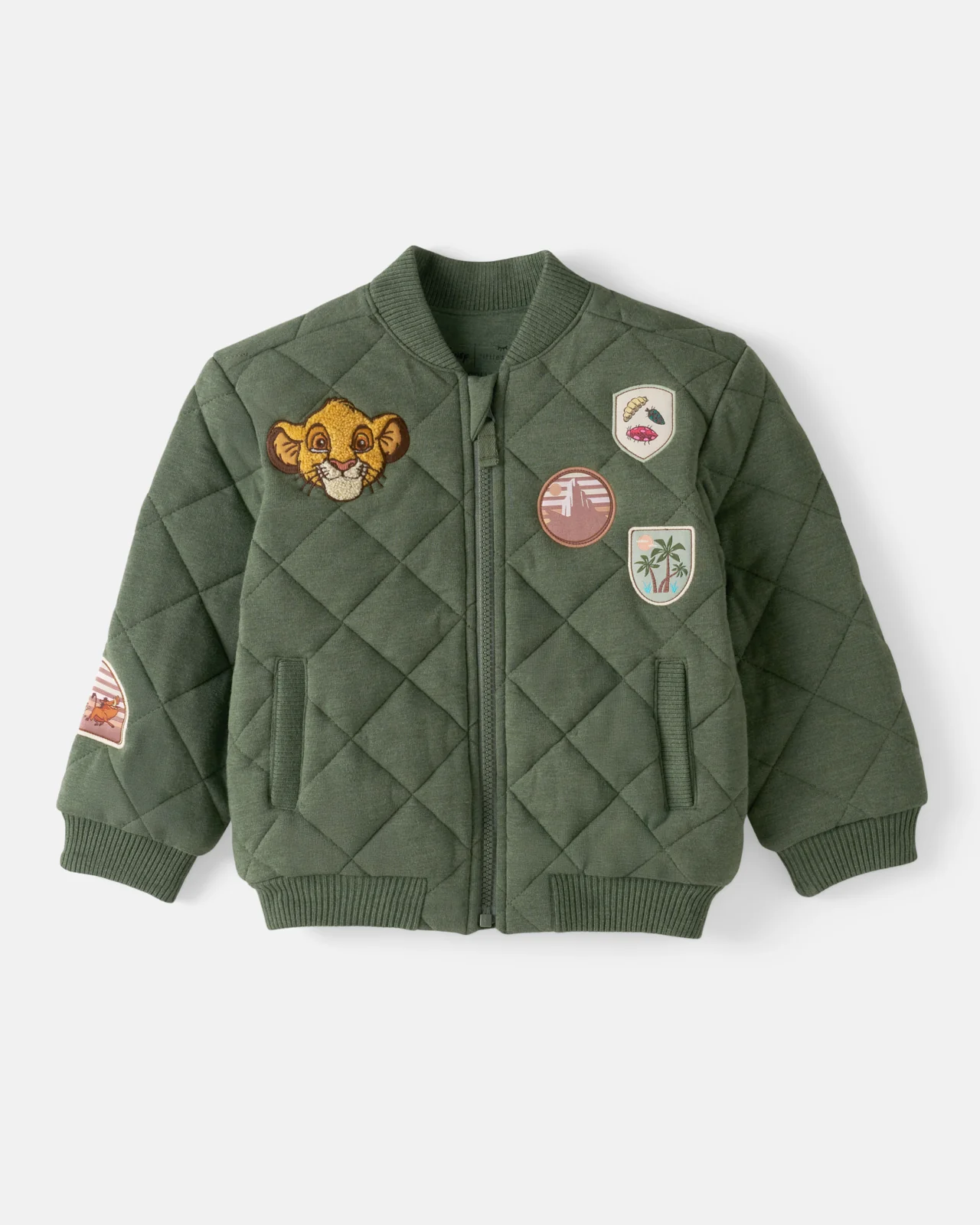 Disney Explore The Wild Quilted Varsity Jacket - Image 6