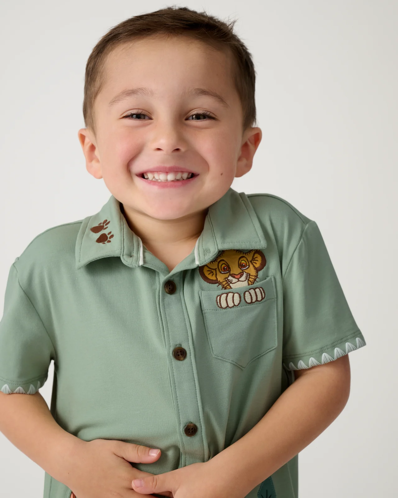 Disney Jungle Trio Button Down Shirt - Image 3