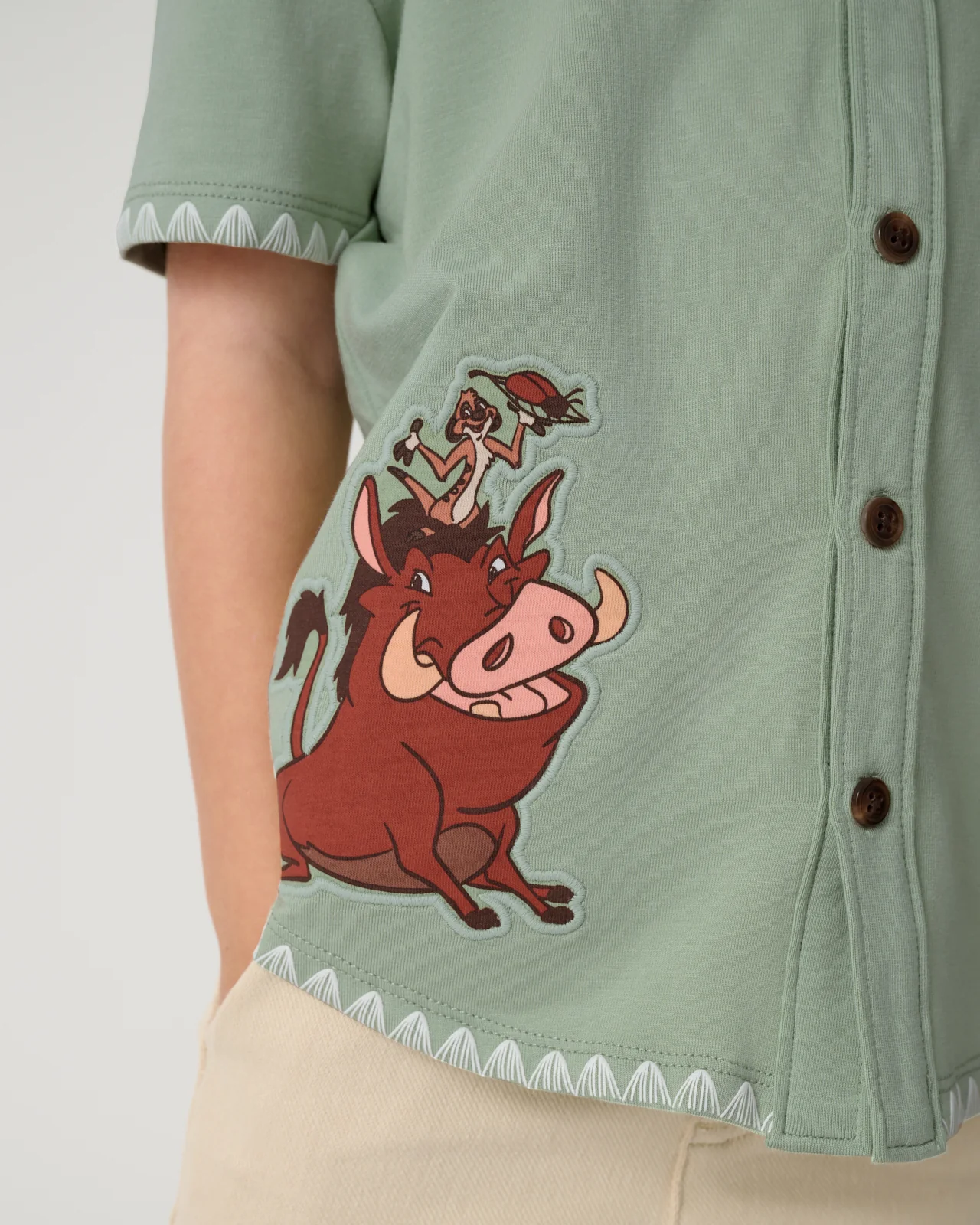 Disney Jungle Trio Button Down Shirt - Image 5