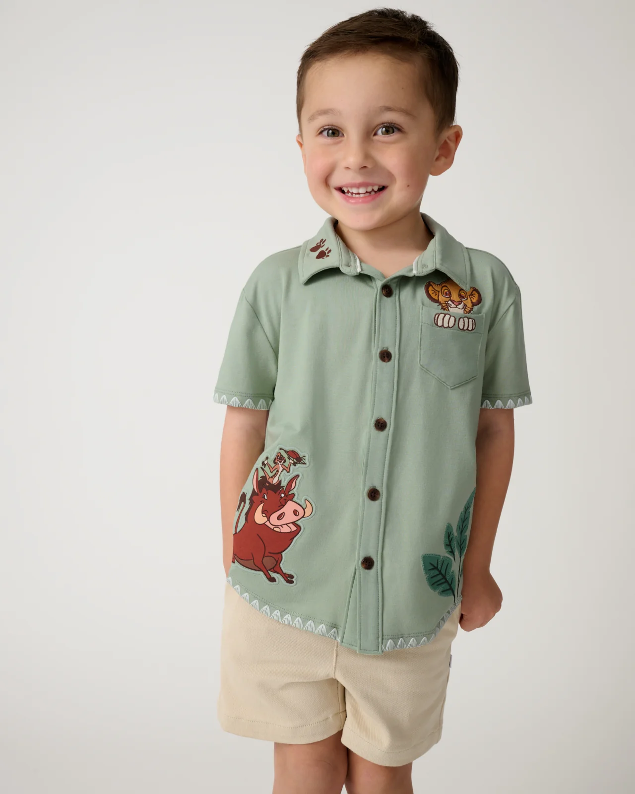 Disney Jungle Trio Button Down Shirt - Image 6