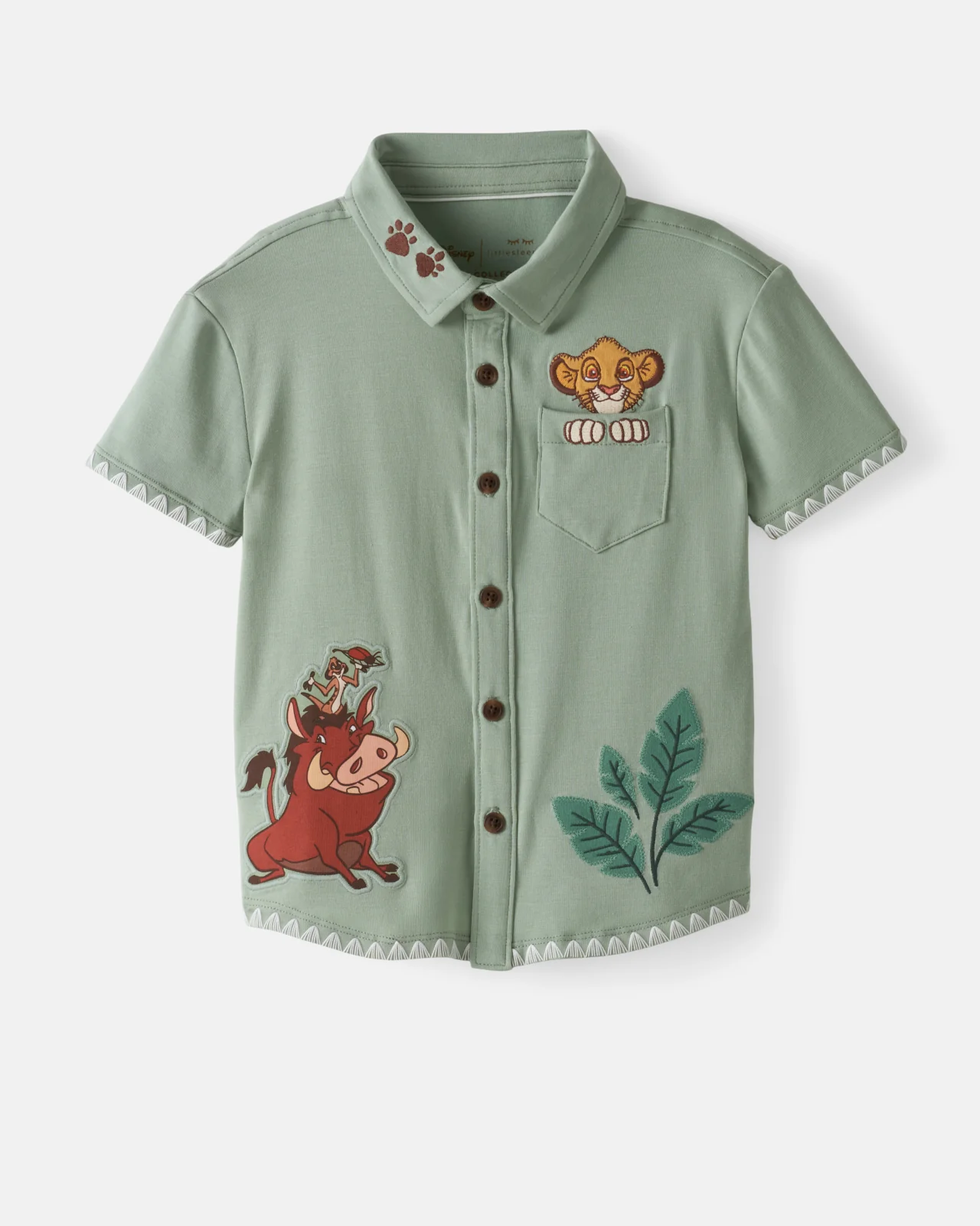 Disney Jungle Trio Button Down Shirt - Image 8
