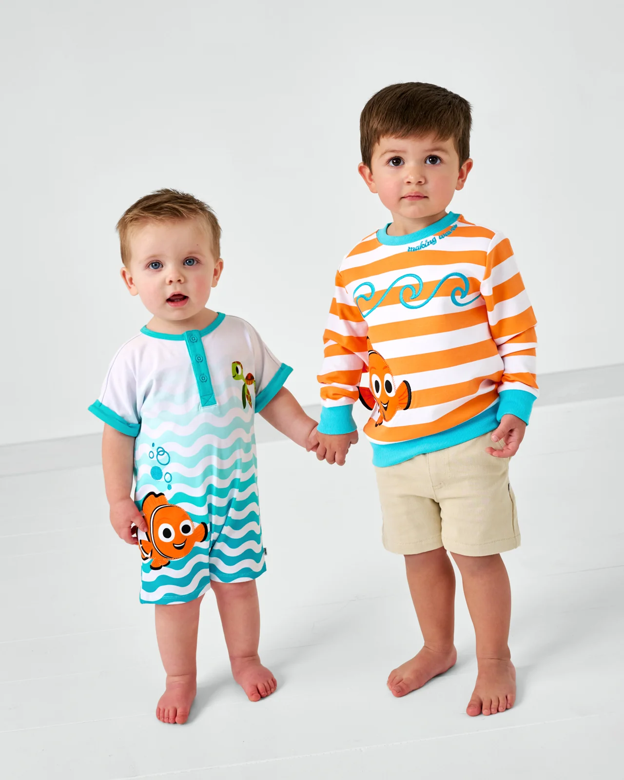 Pixar Nemo Dolman Henley Romper - Image 3