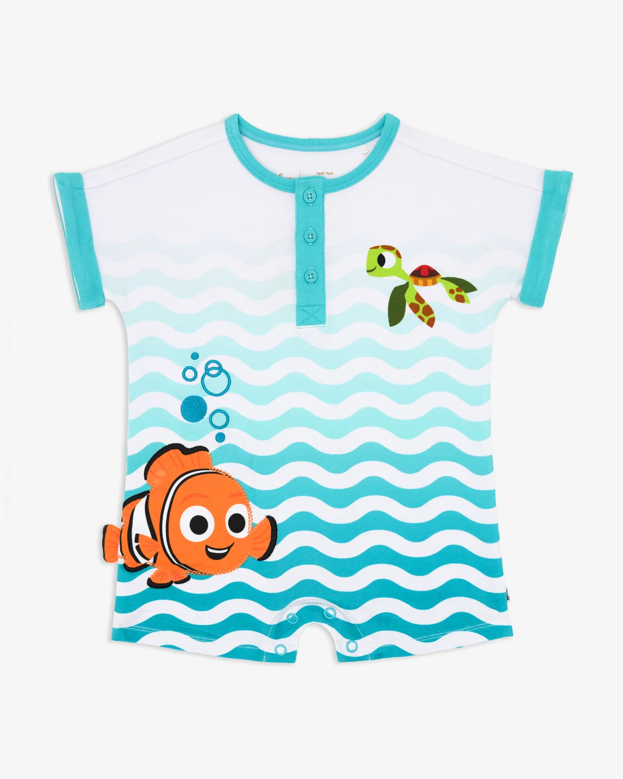 Pixar Nemo Dolman Henley Romper - Image 5