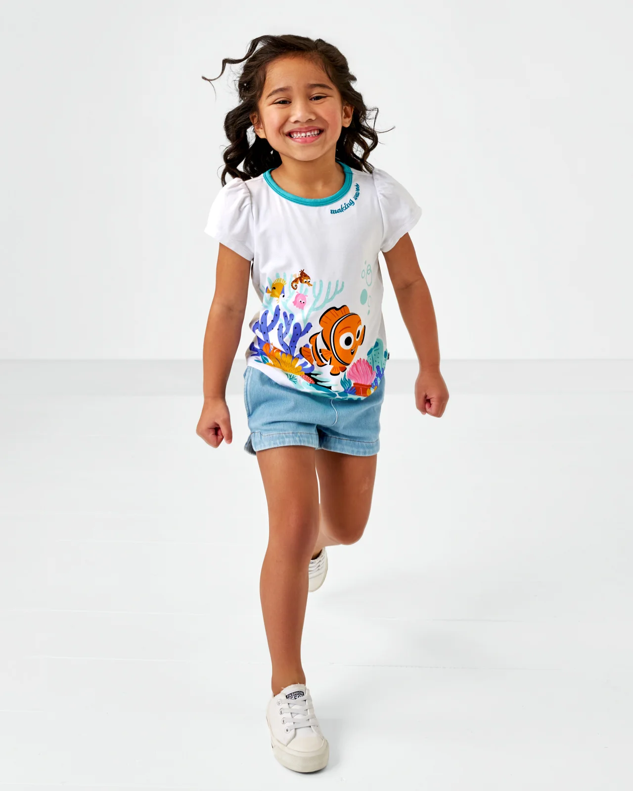 Pixar Nemo Puff Sleeve Tee - Image 3