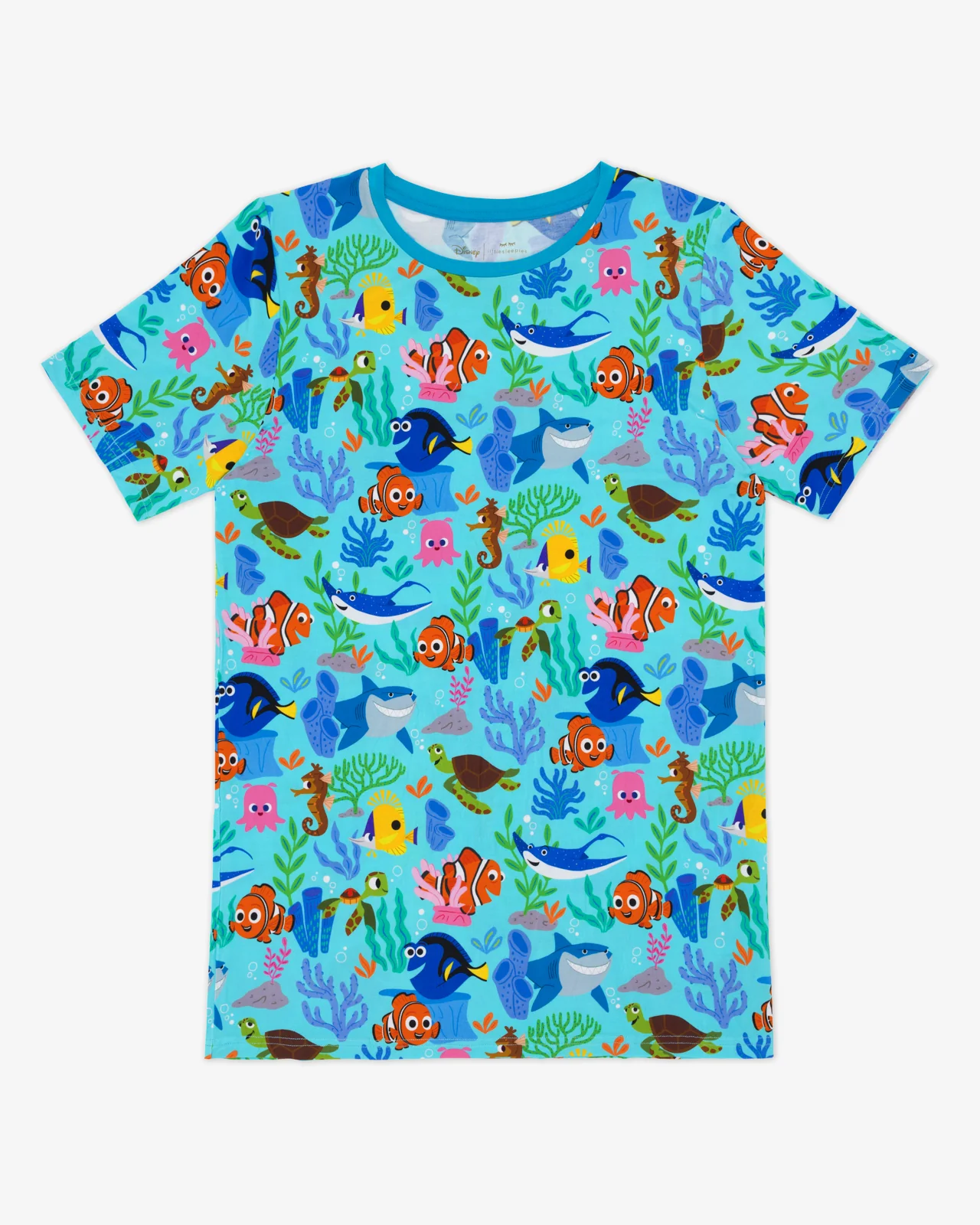 Pixar Nemo's Reef Men's Short Sleeve Pajama Top - Image 6