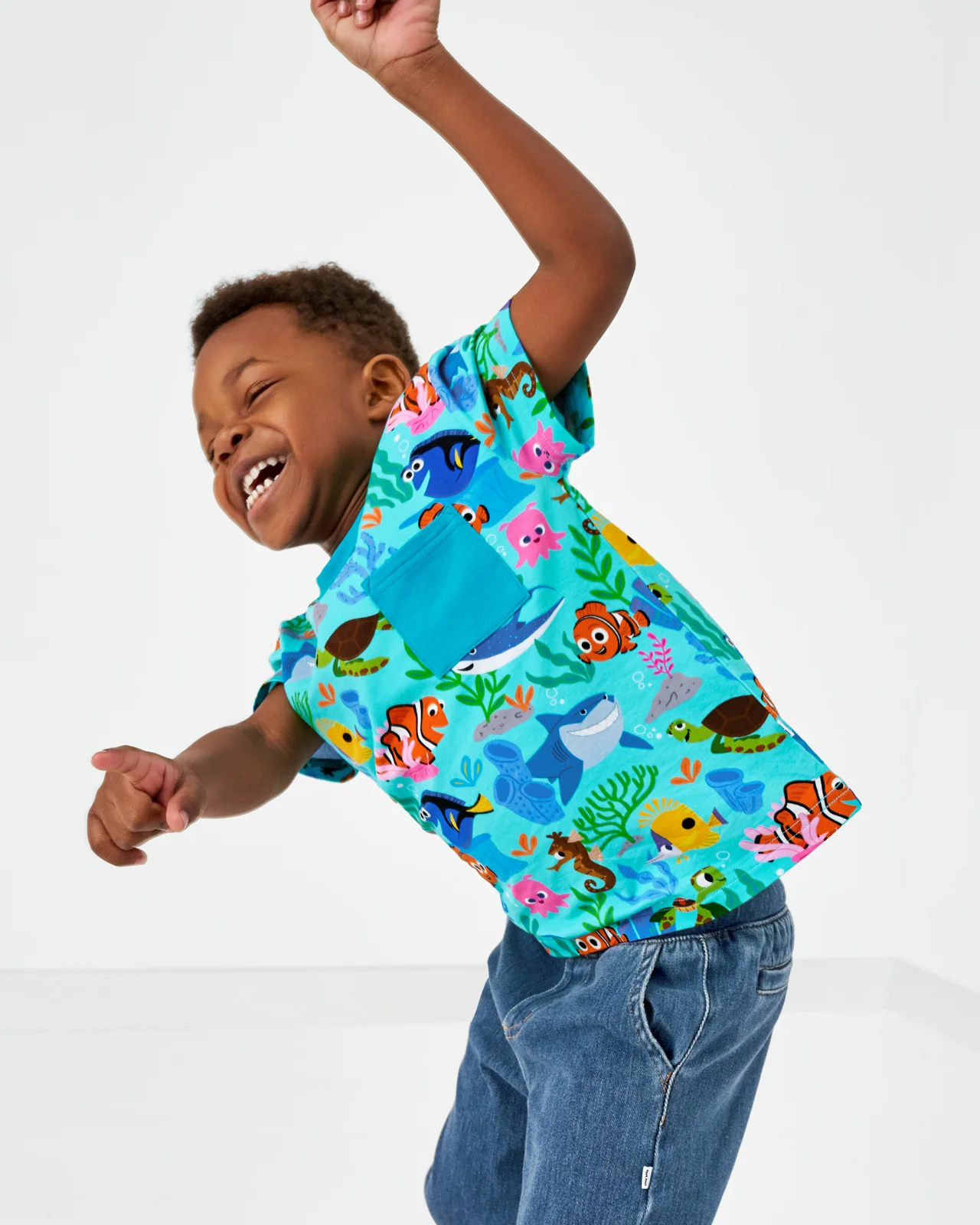 Pixar Nemo's Reef Relaxed Pocket Tee - Image 3