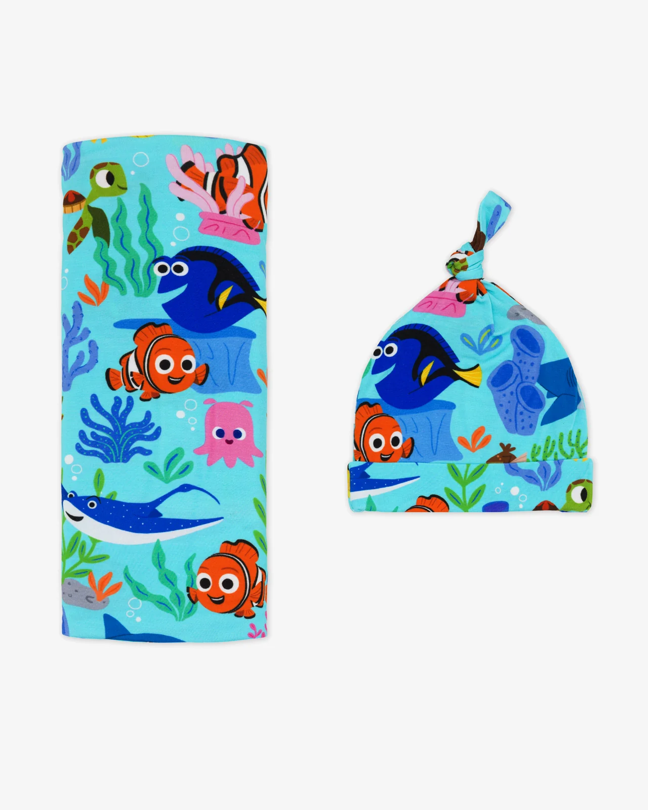 Pixar Nemo's Reef Swaddle & Hat Set - Image 4