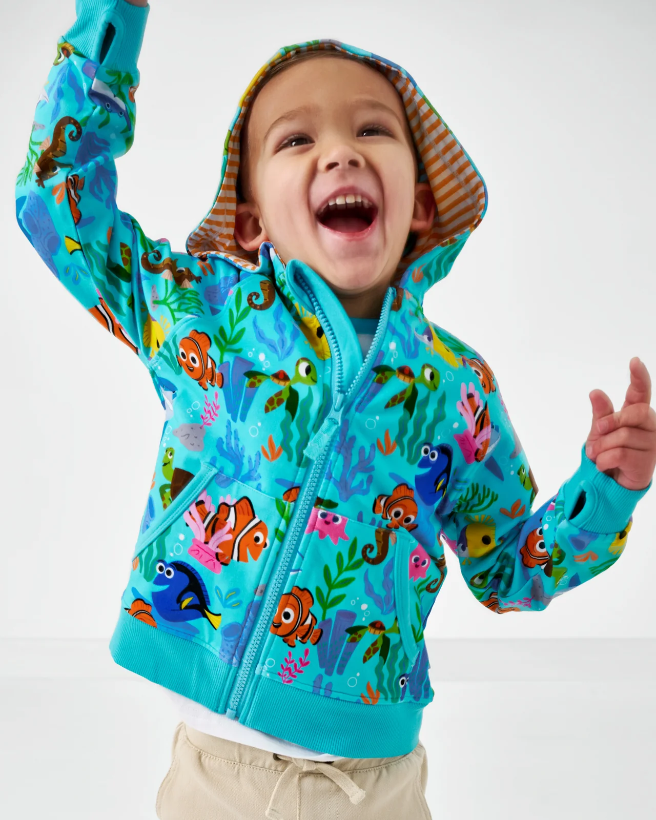 Pixar Nemo's Reef Zip Hoodie - Image 3