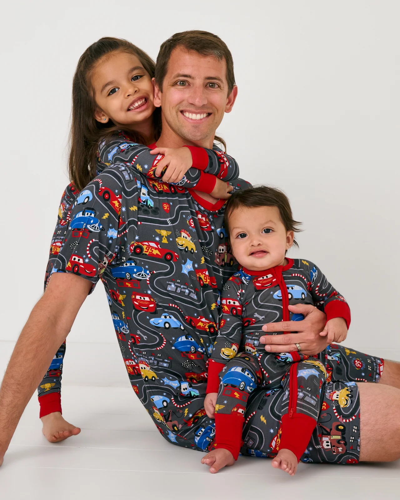 Pixar Cars Piston Cup Men's Pajama Shorts - Image 4