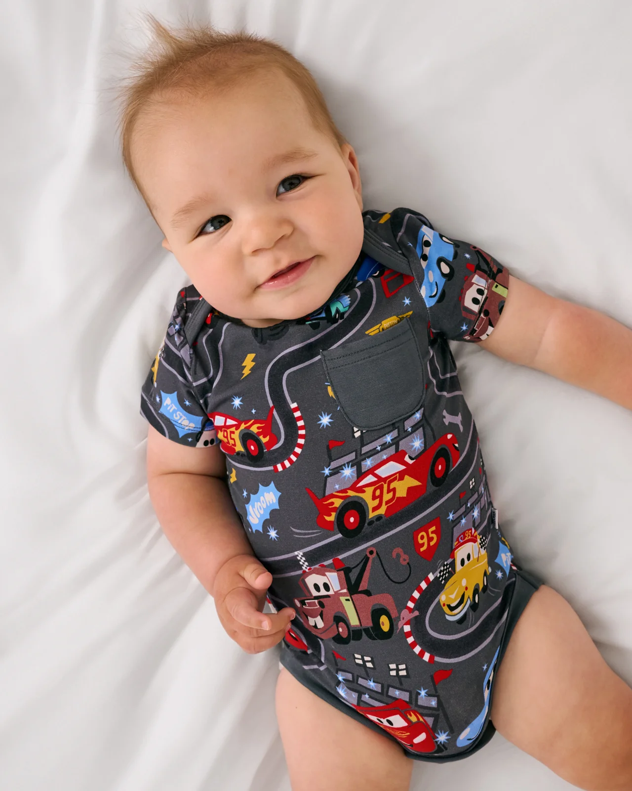 Pixar Cars Piston Cup Pocket Bodysuit - Image 2