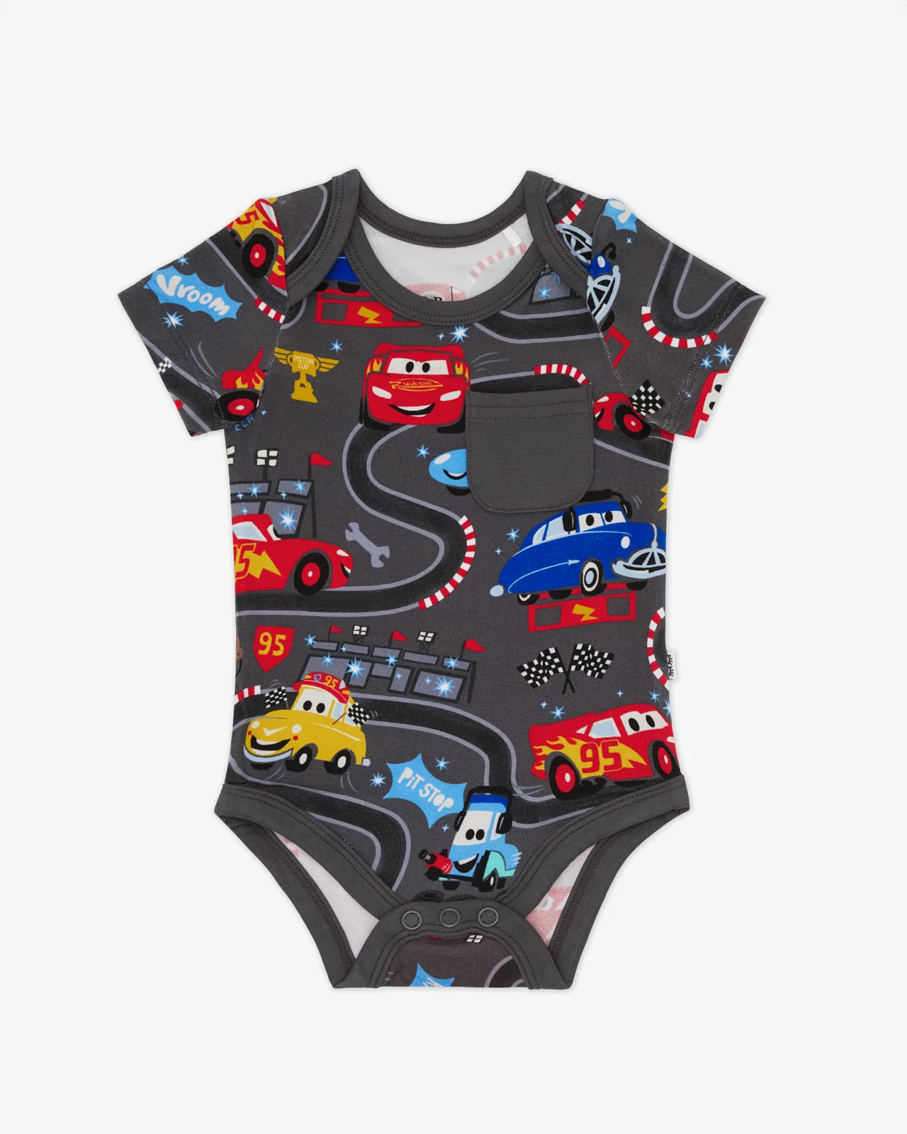 Pixar Cars Piston Cup Pocket Bodysuit - Image 4