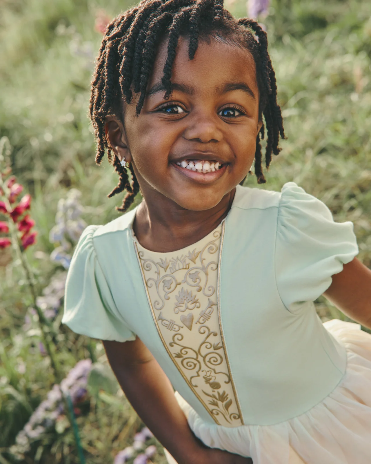 Disney Princess Tiana Dress with Bodysuit - Image 3