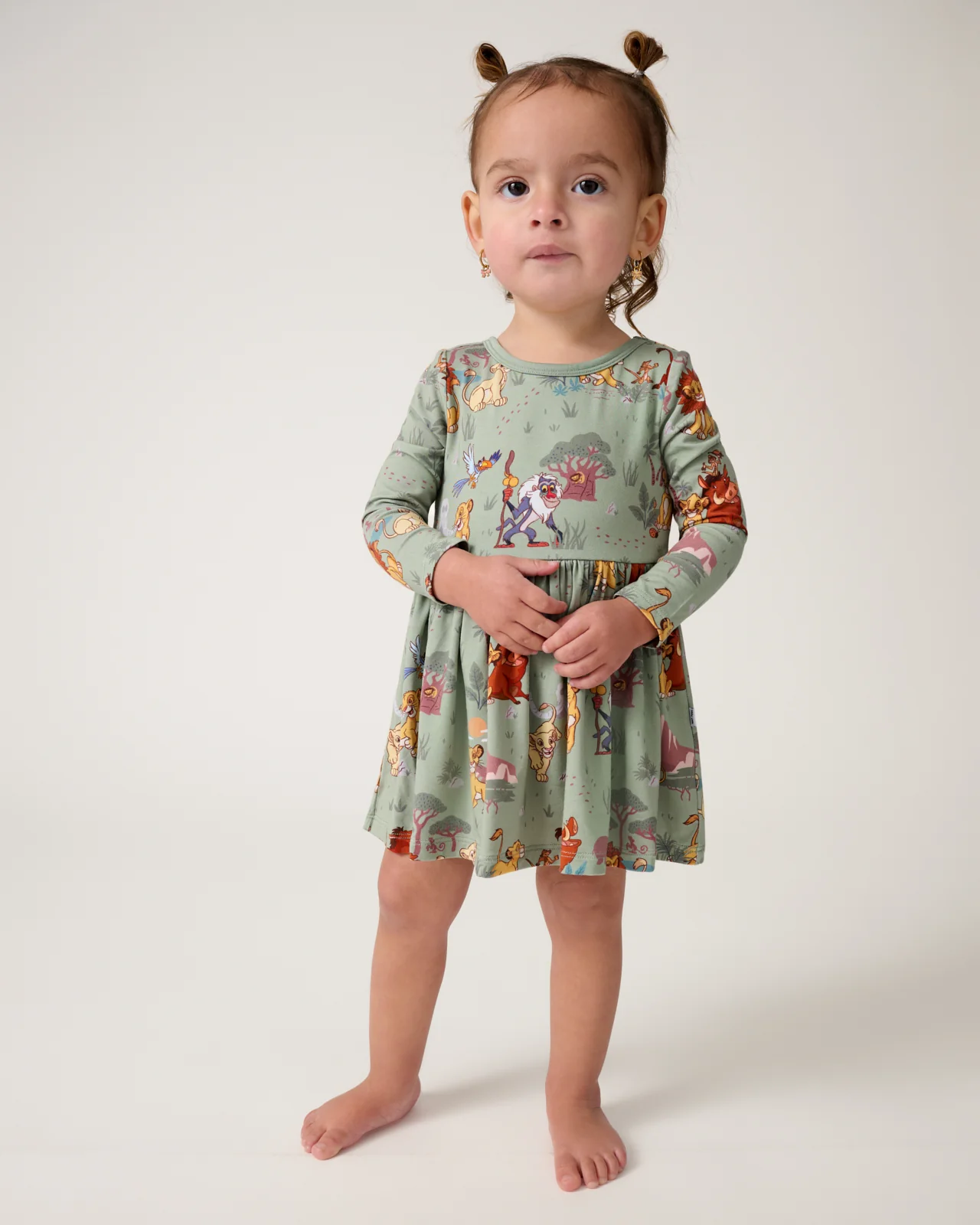 Disney Simba's Safari Skater Dress with Bodysuit - Image 2