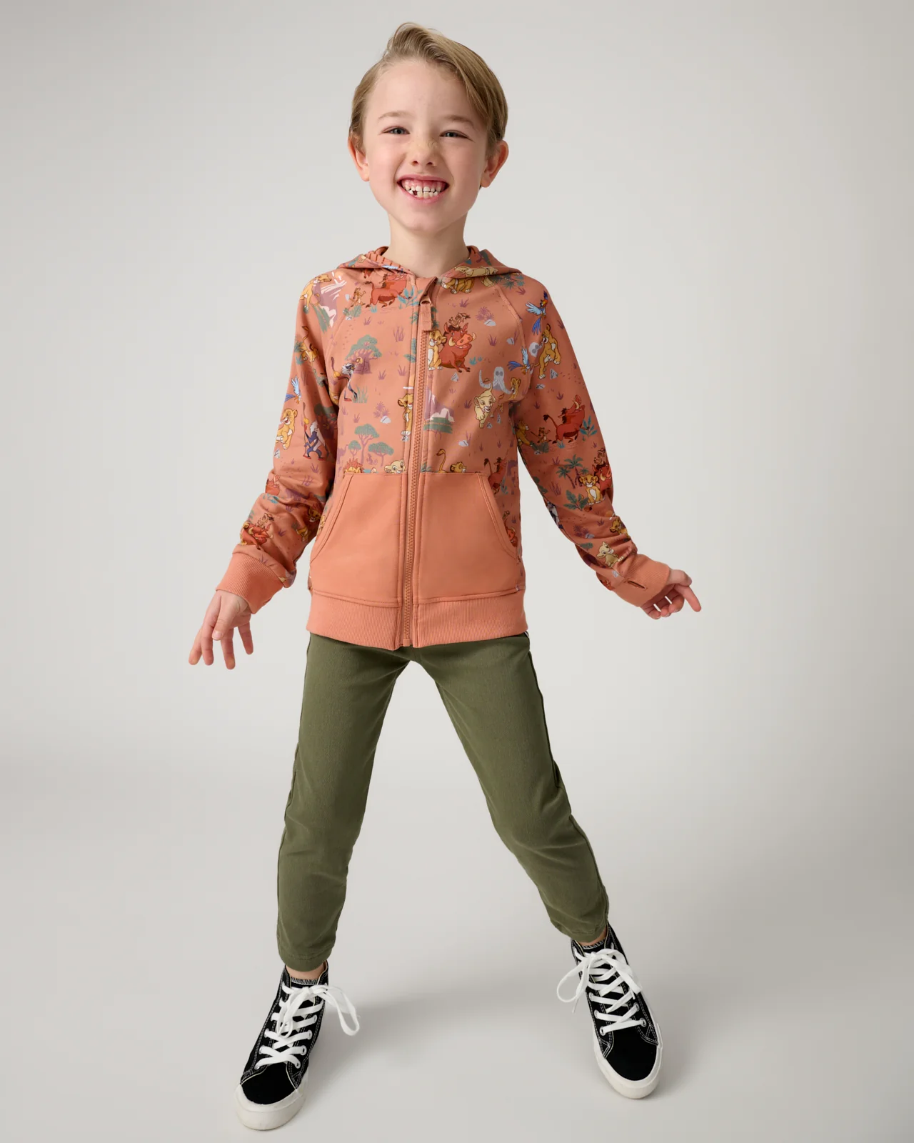 Disney Simba's Safari Zip Hoodie - Image 2
