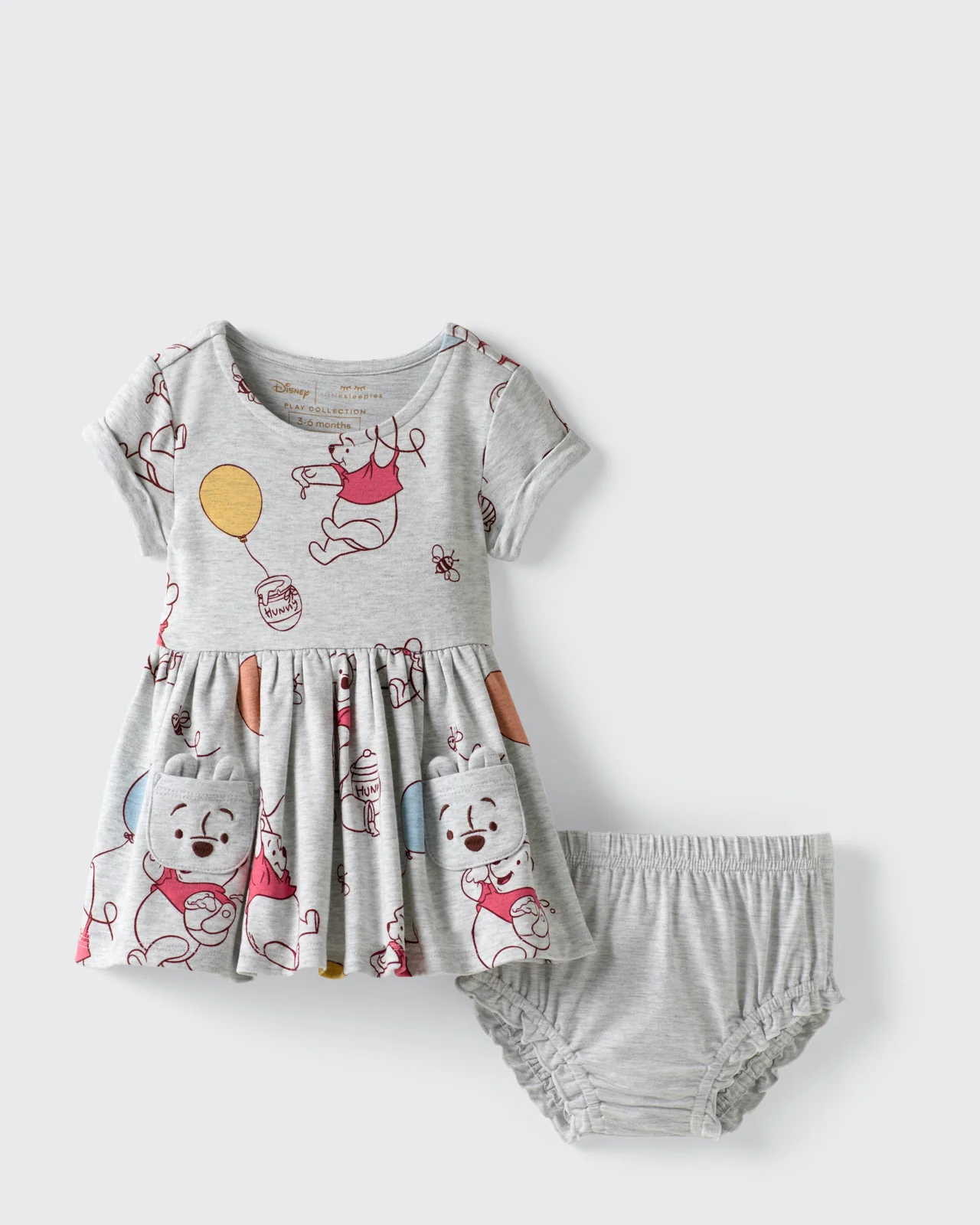 Disney Up, Up and Away Patch Pocket Dress with Bloomer - Image 4