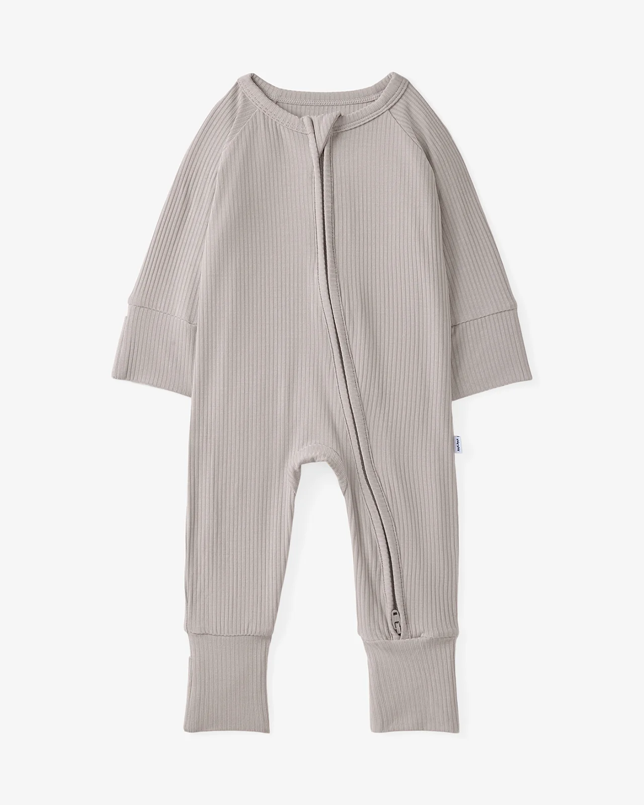 Dove Gray Ribbed Zippy - Image 5