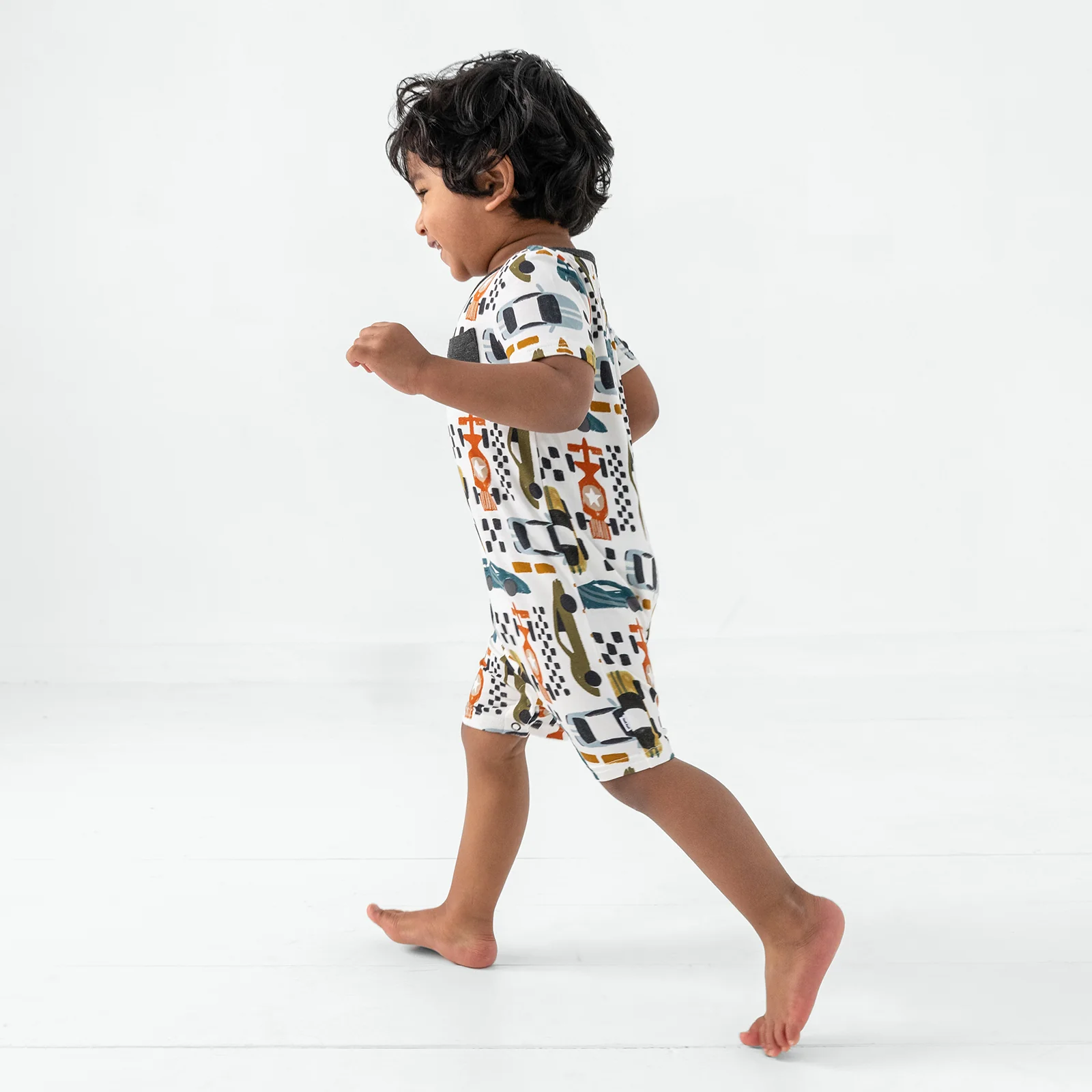 Fast Lane Pocket Shorty Romper - Image 4