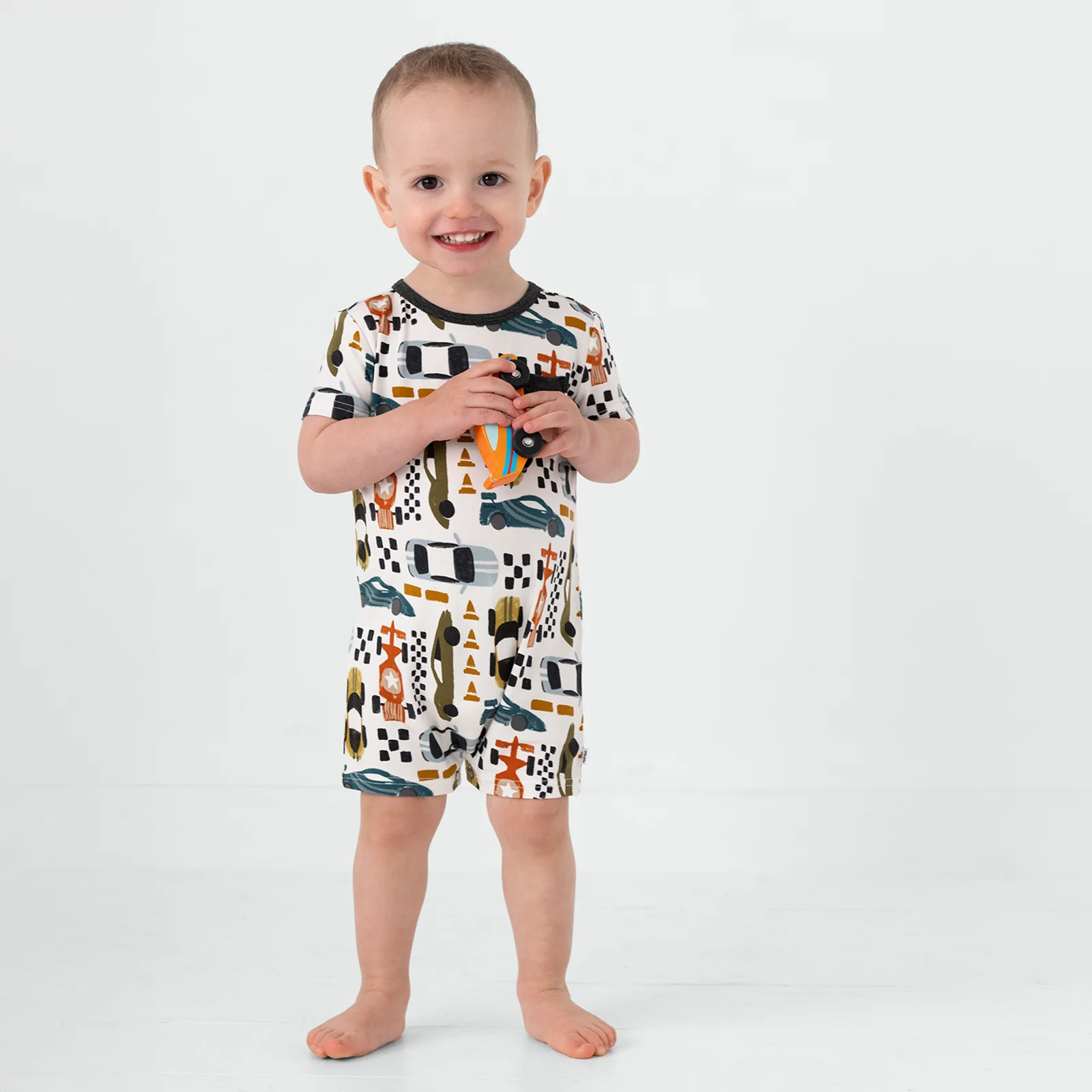 Fast Lane Pocket Shorty Romper - Image 5
