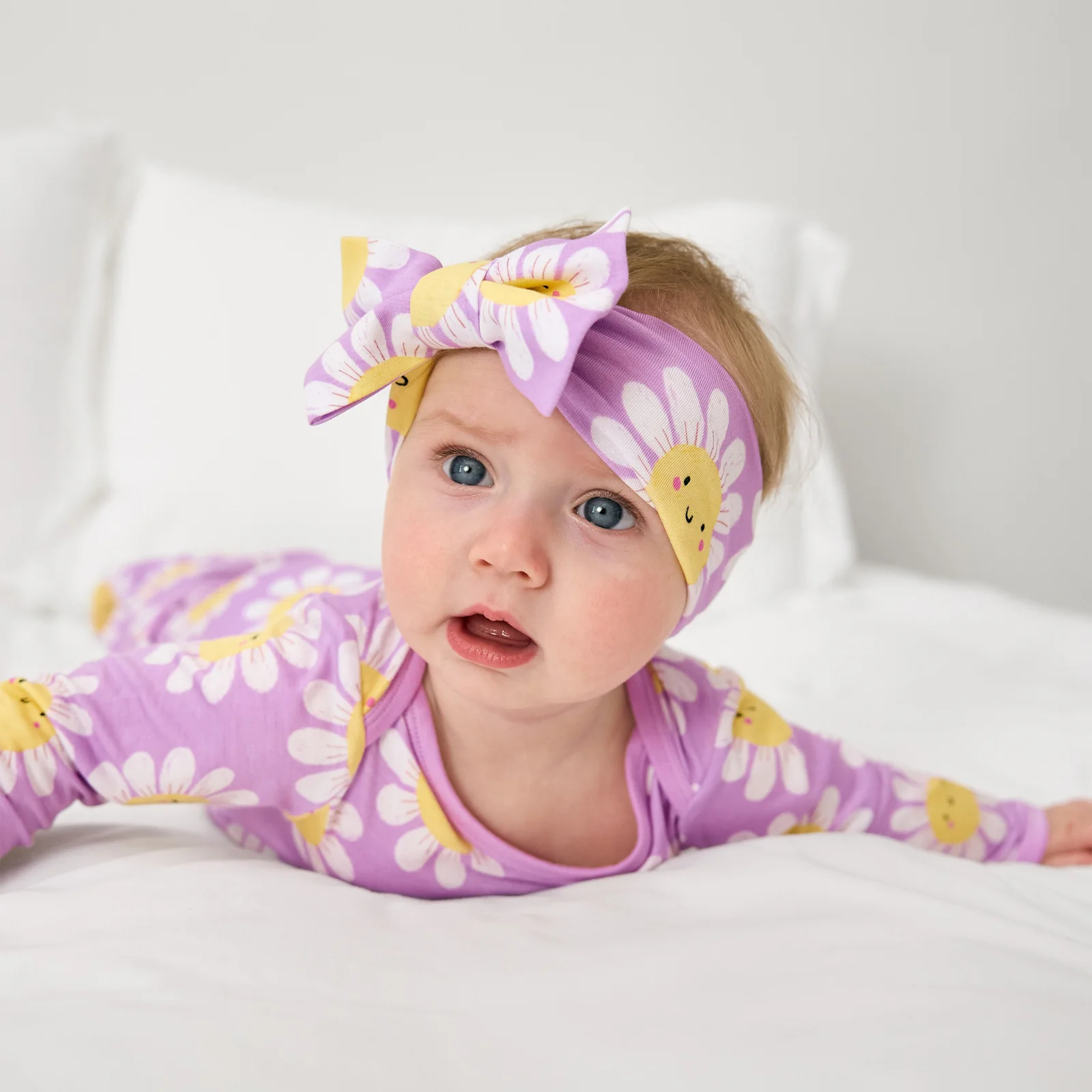 Flower Power Luxe Bow Headband - Image 2