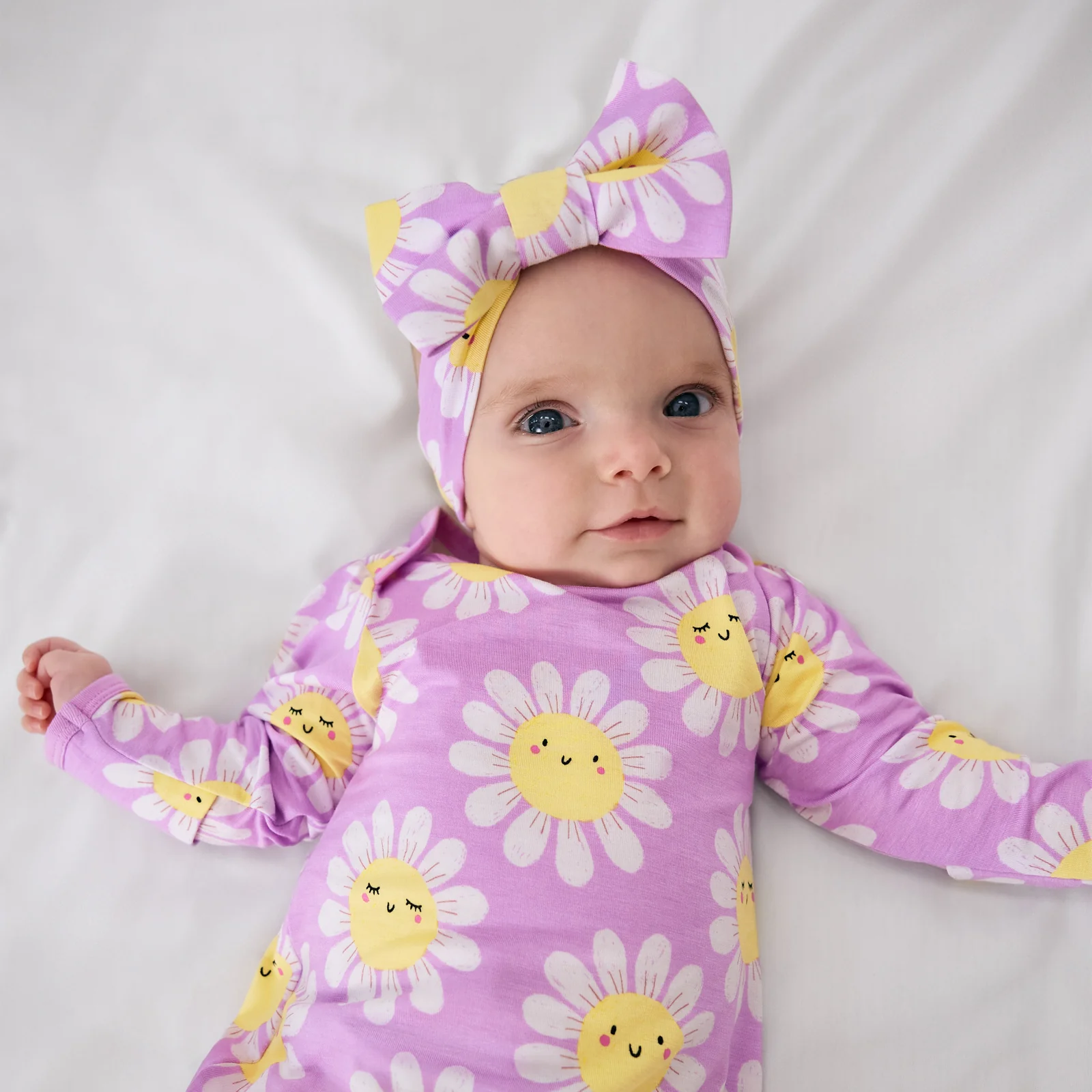 Flower Power Luxe Bow Headband - Image 3