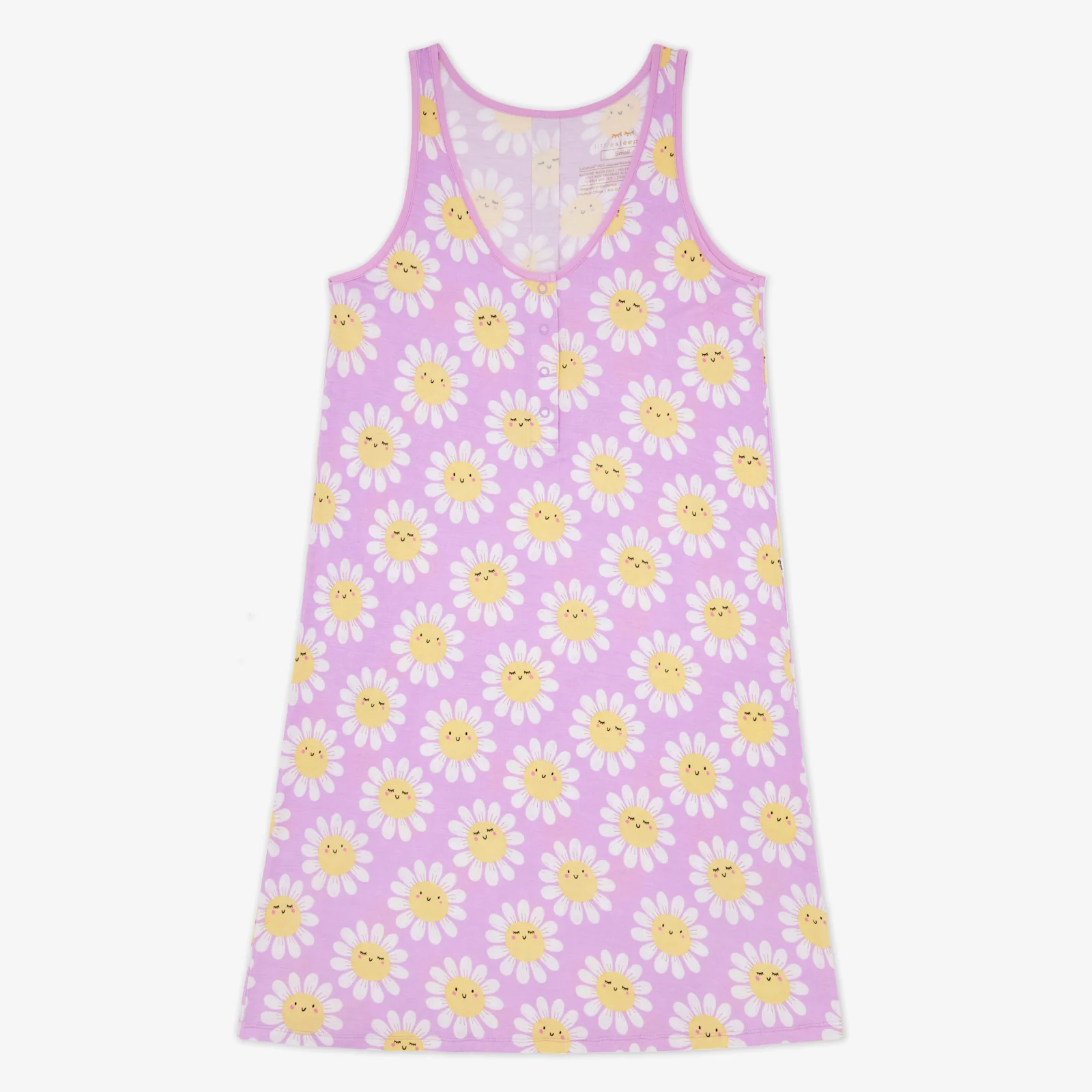 Flower Power Women's Sleeveless Nightgown - Image 3