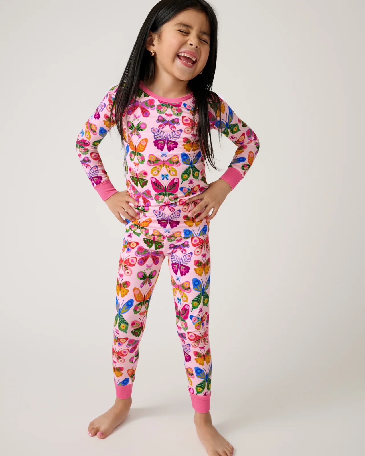 Flutter Garden Two-Piece Pajama Set - Image 2
