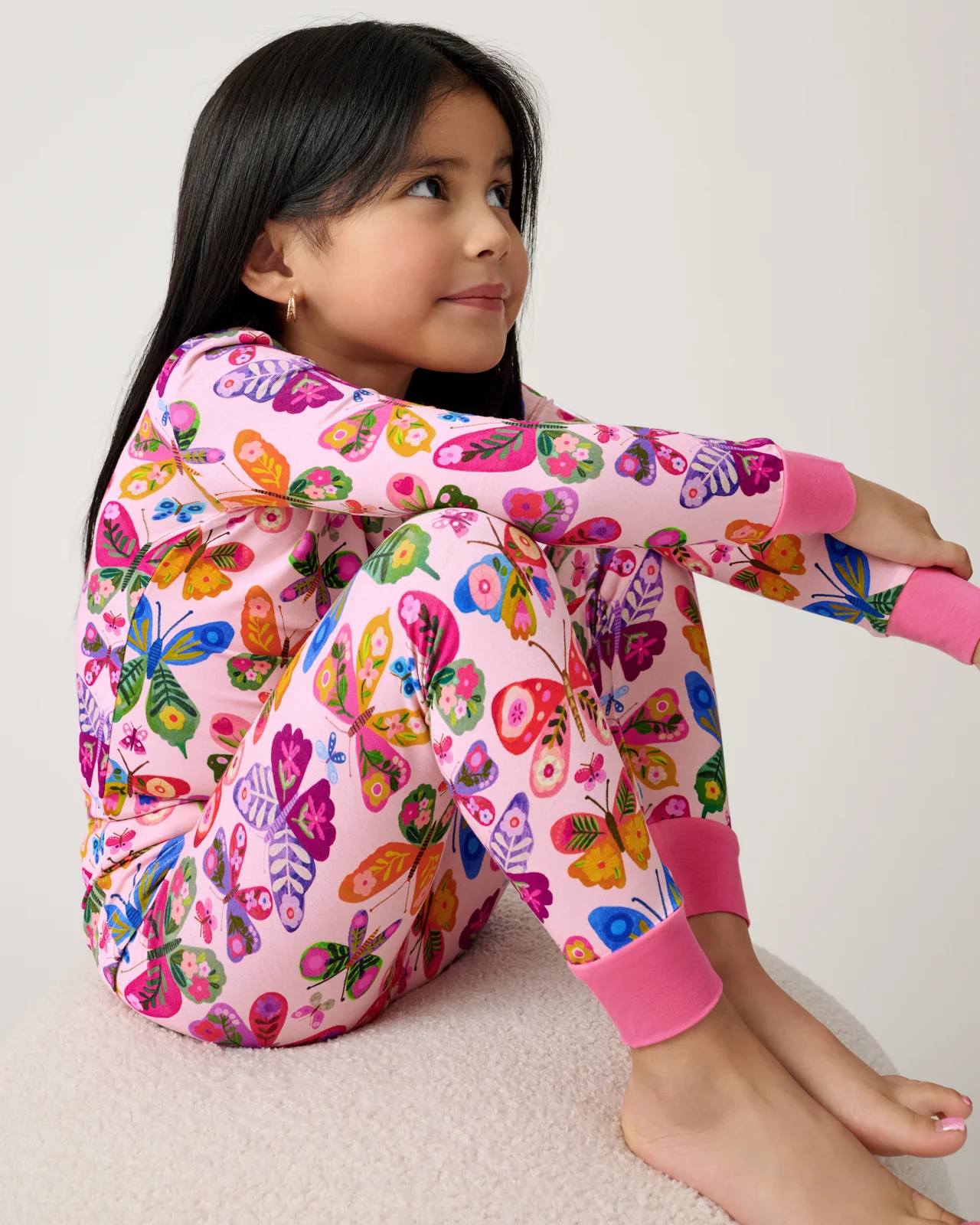 Flutter Garden Two-Piece Pajama Set - Image 3