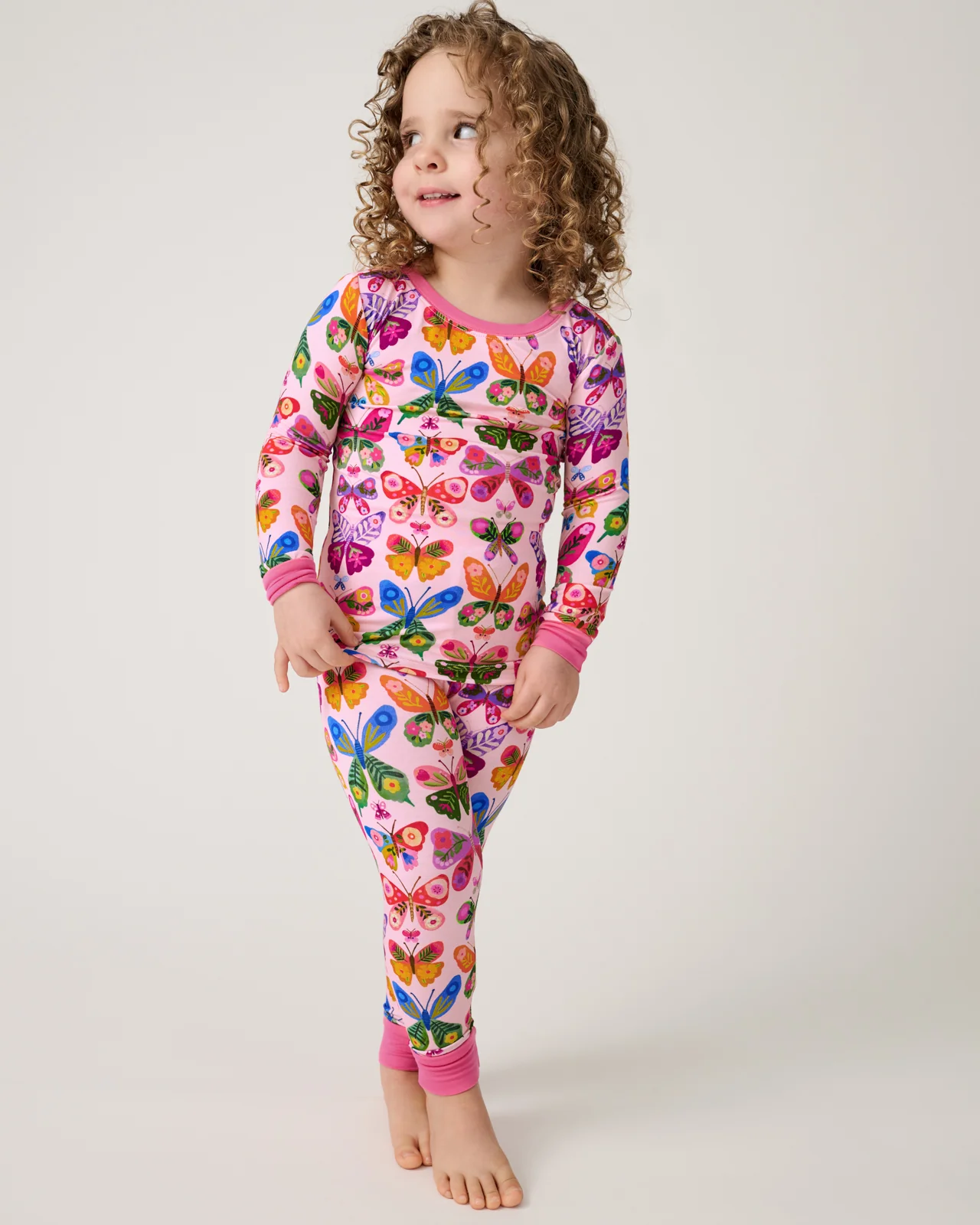 Flutter Garden Two-Piece Pajama Set - Image 5