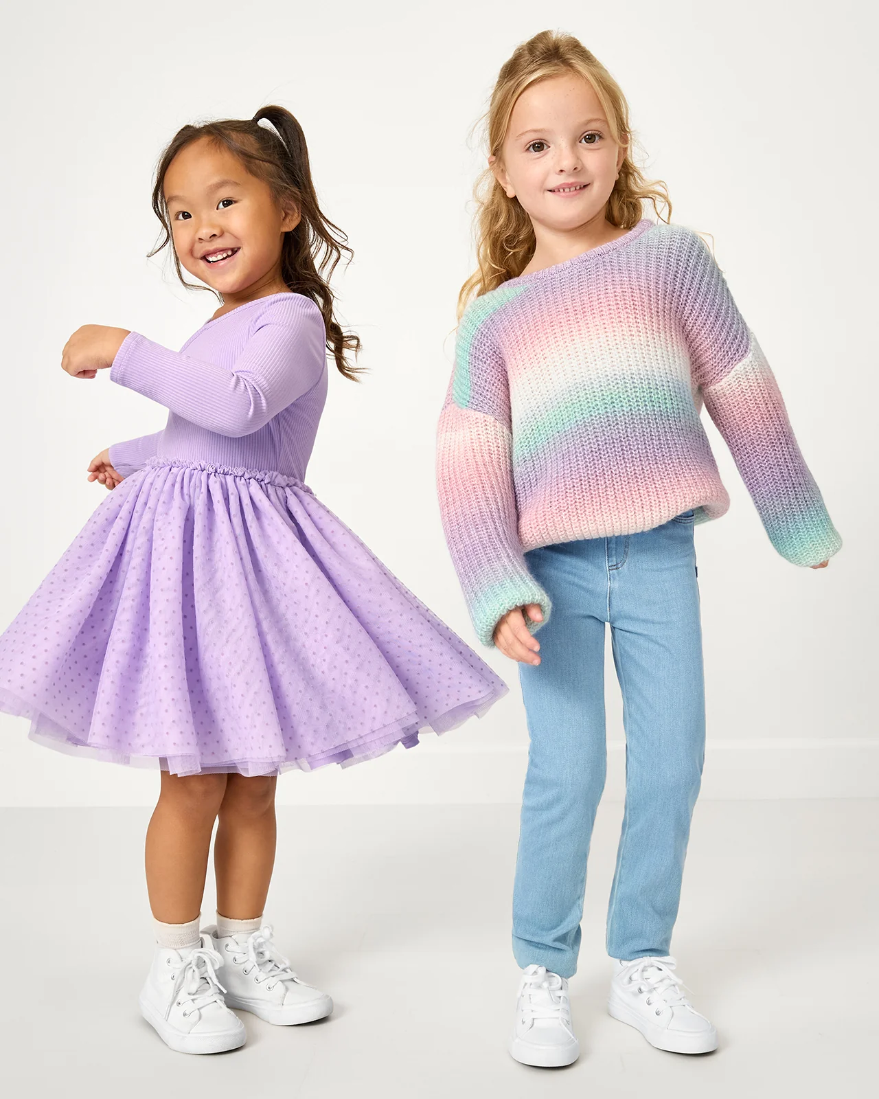 Frosty Ombre Drop Shoulder Sweater - Image 4
