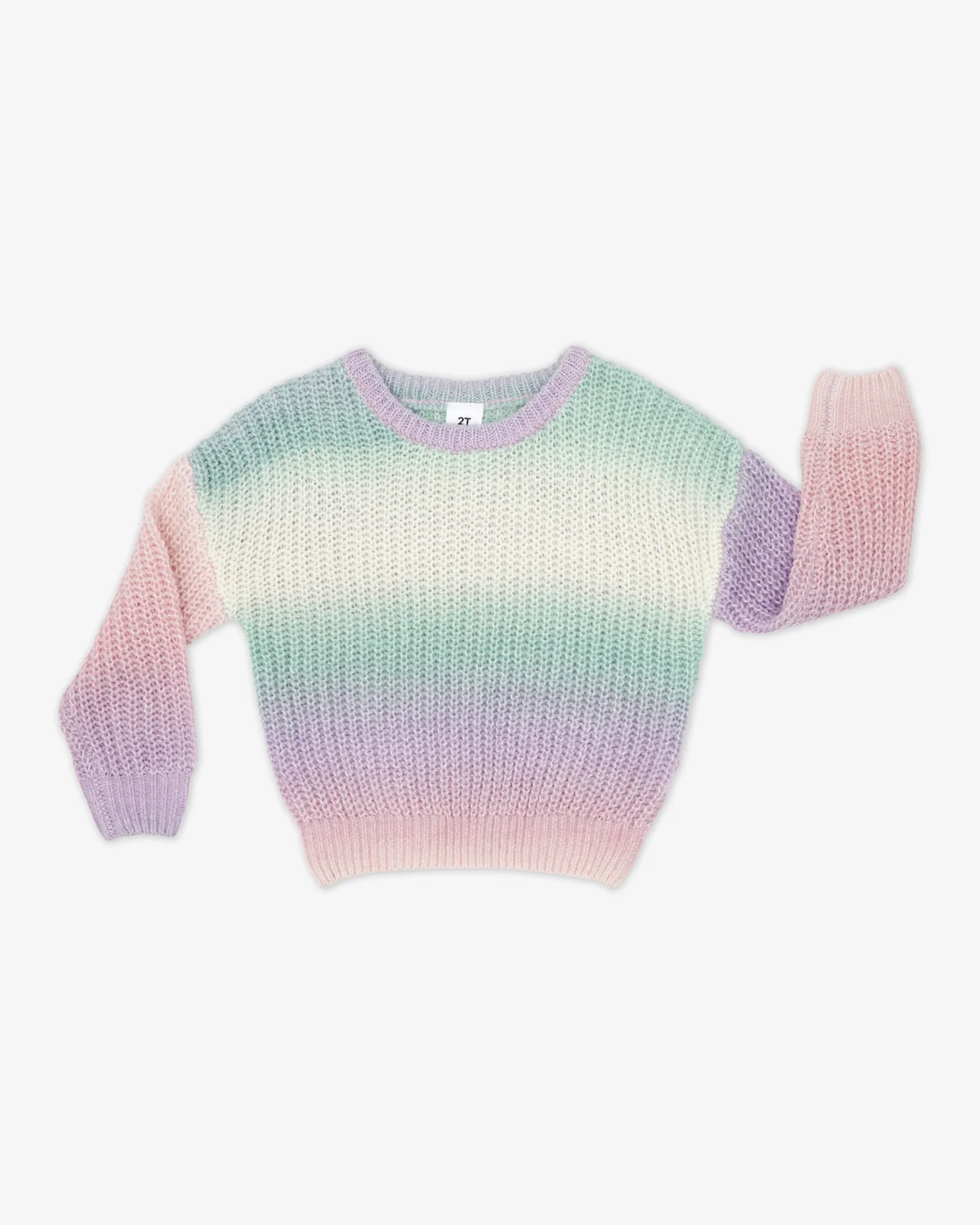 Frosty Ombre Drop Shoulder Sweater - Image 6