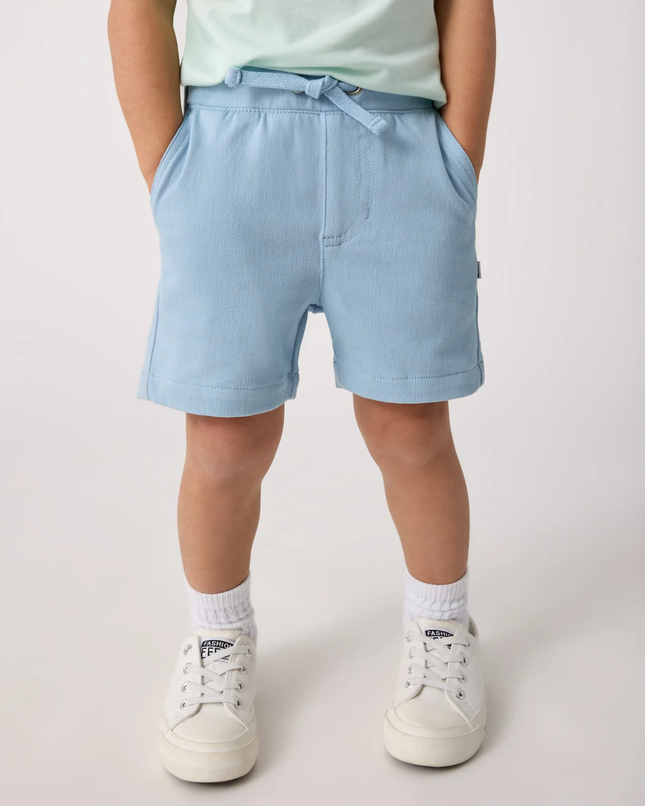 Gentle Blue Chino Shorts - Image 2