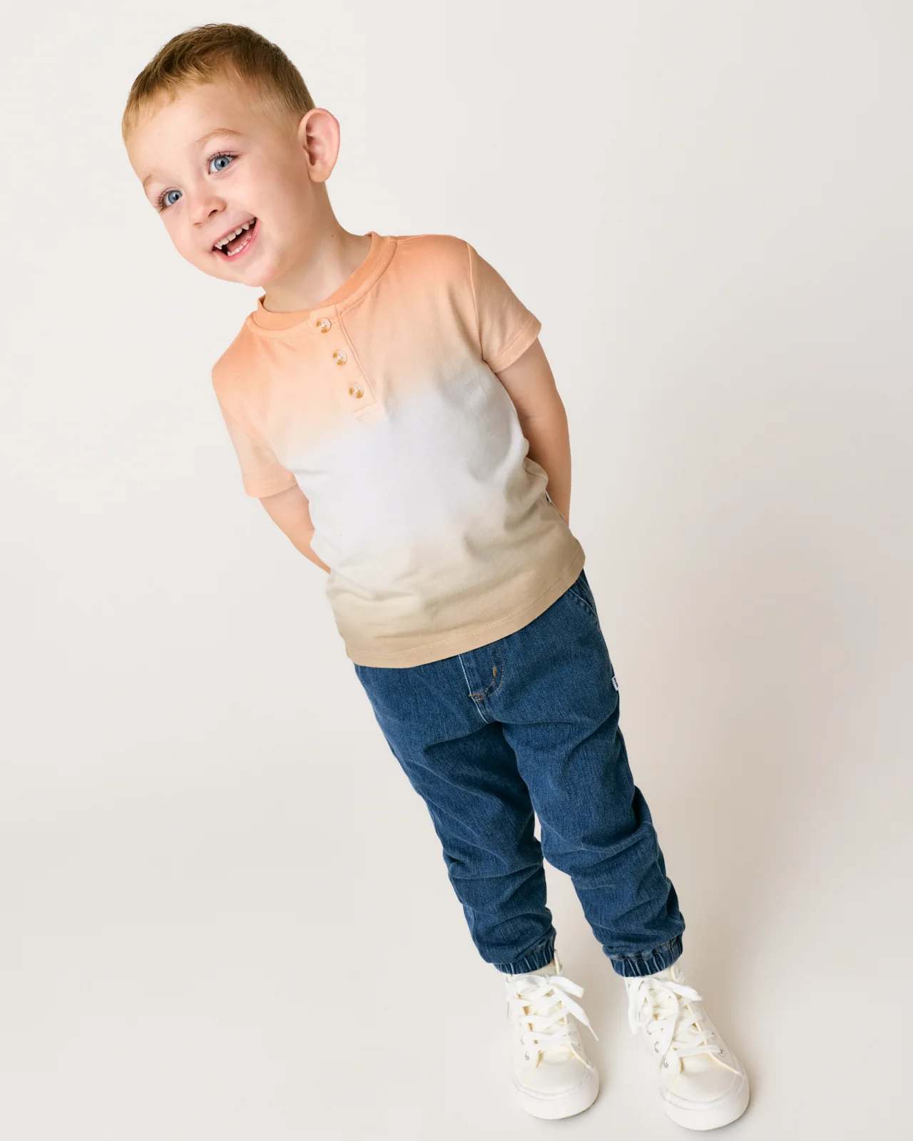 Golden Hour Henley Tee - Image 3