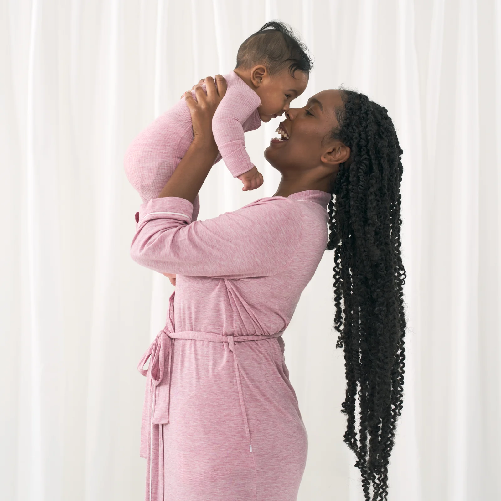 Heather Mauve Women's Robe - Image 3