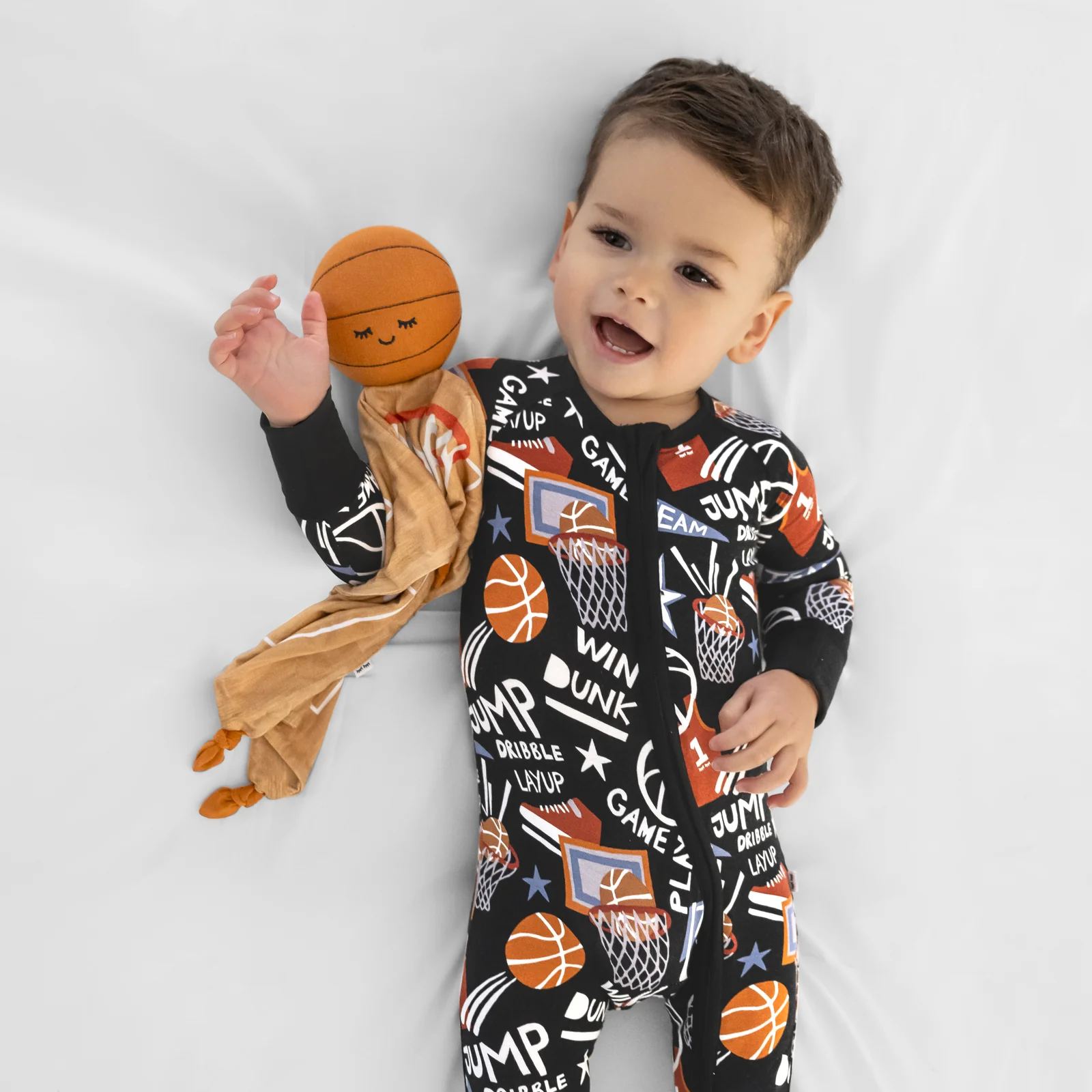 Hoops the Basketball Sleepyhead Lovey - Image 5