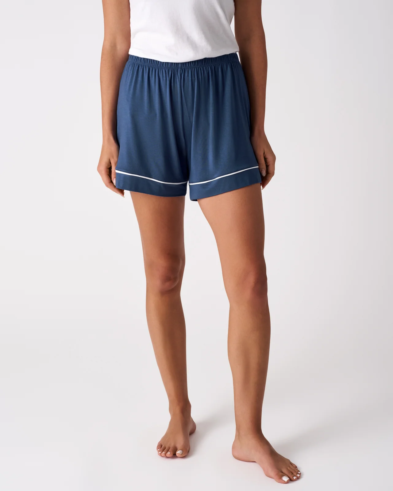 Indigo Women's Short Sleeve & Shorts Pajama Set - Image 6