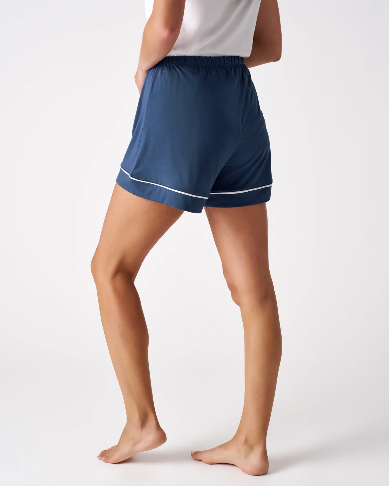 Indigo Women's Short Sleeve & Shorts Pajama Set - Image 7