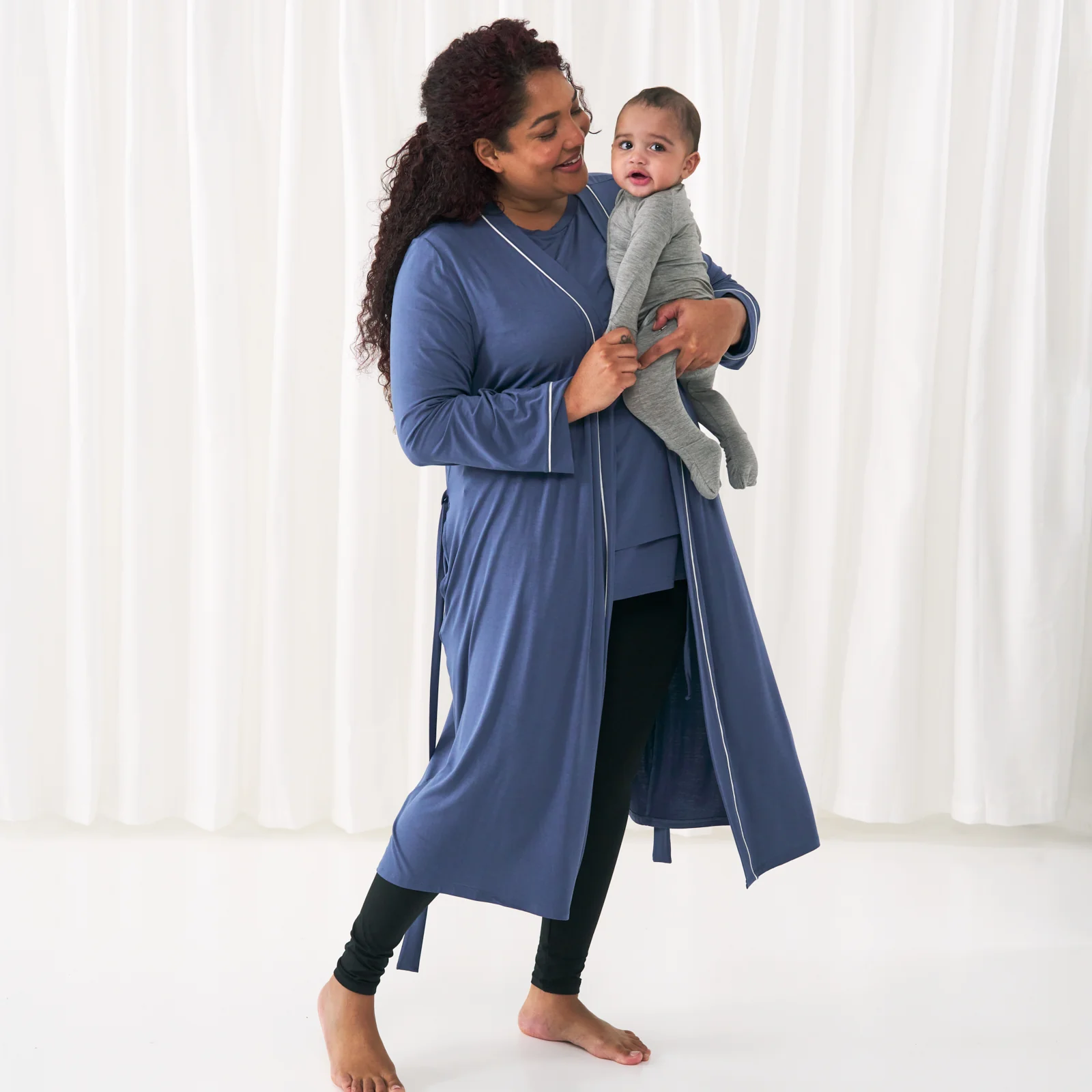 Indigo Women's Robe - Image 3