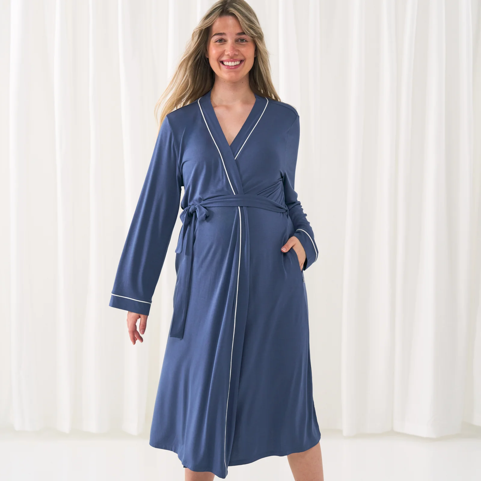 Indigo Women's Robe - Image 5