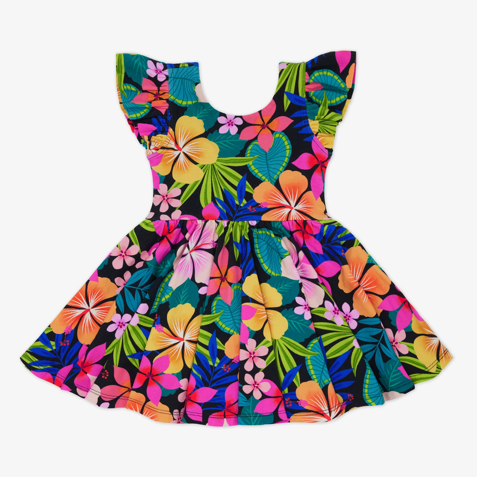 Jungle Blooms Flutter Twirl Dress - Image 3