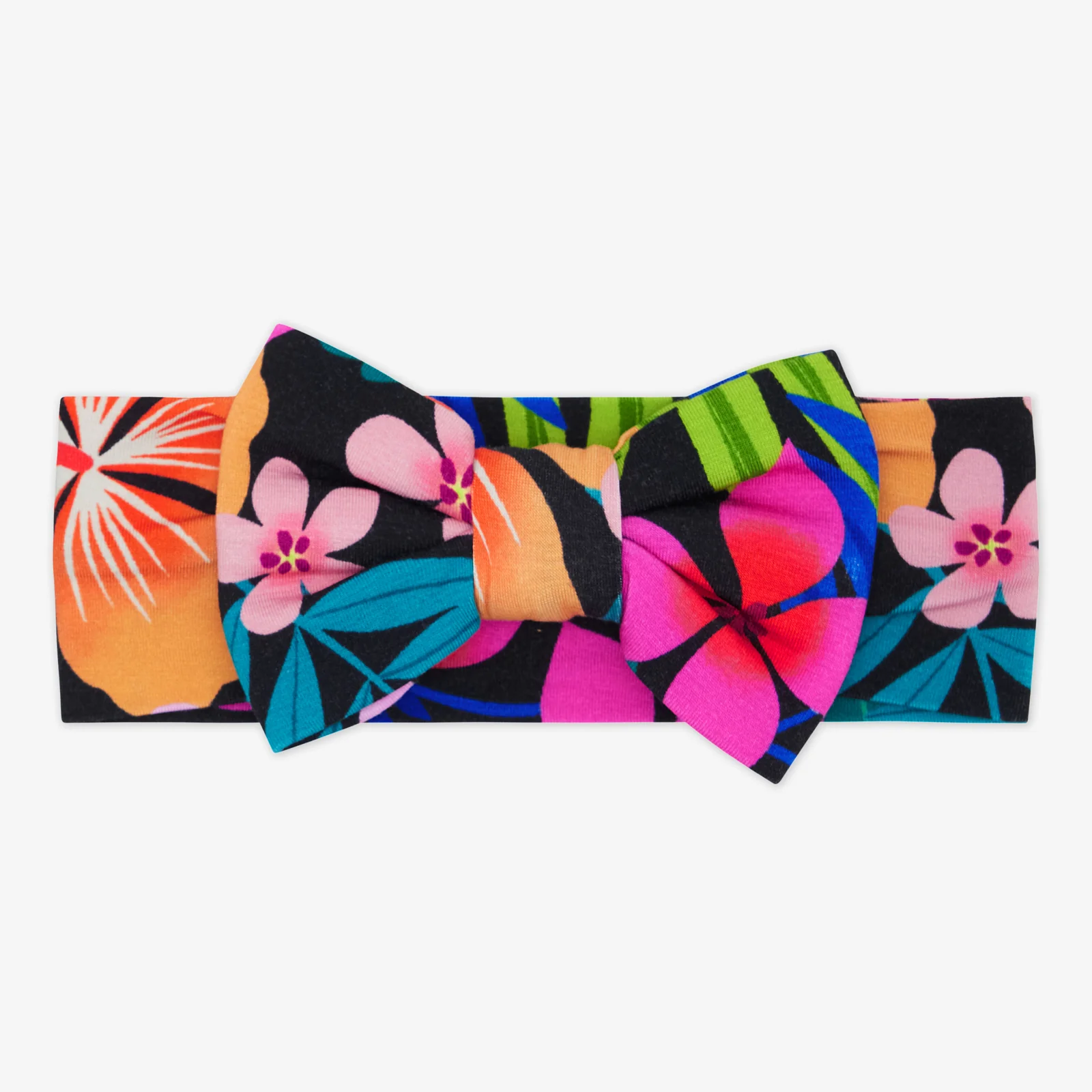 Jungle Blooms Luxe Bow Headband - Image 4