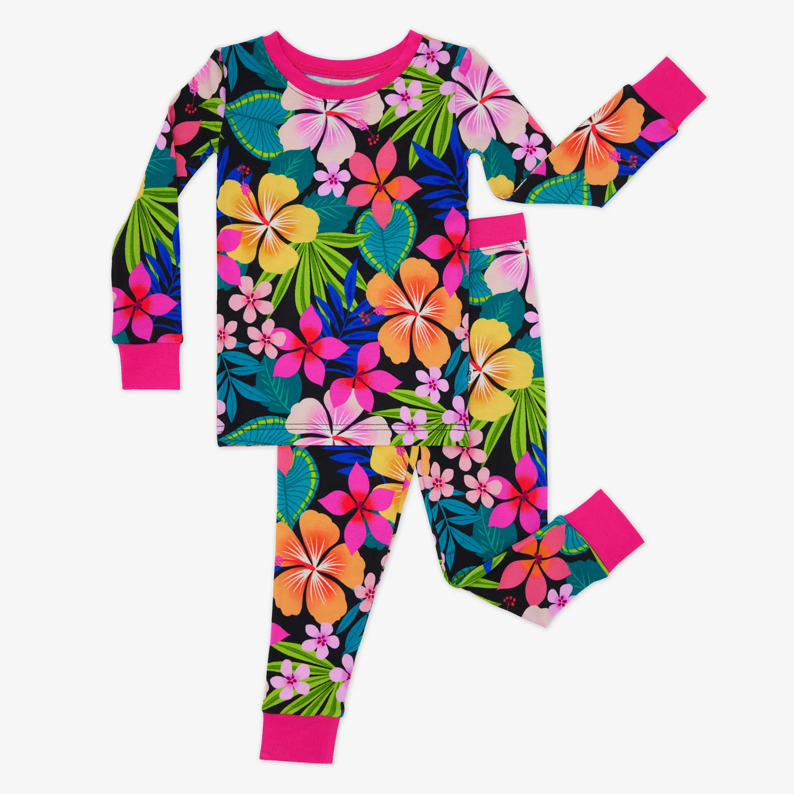 Jungle Blooms Two-Piece Pajama Set - Image 4