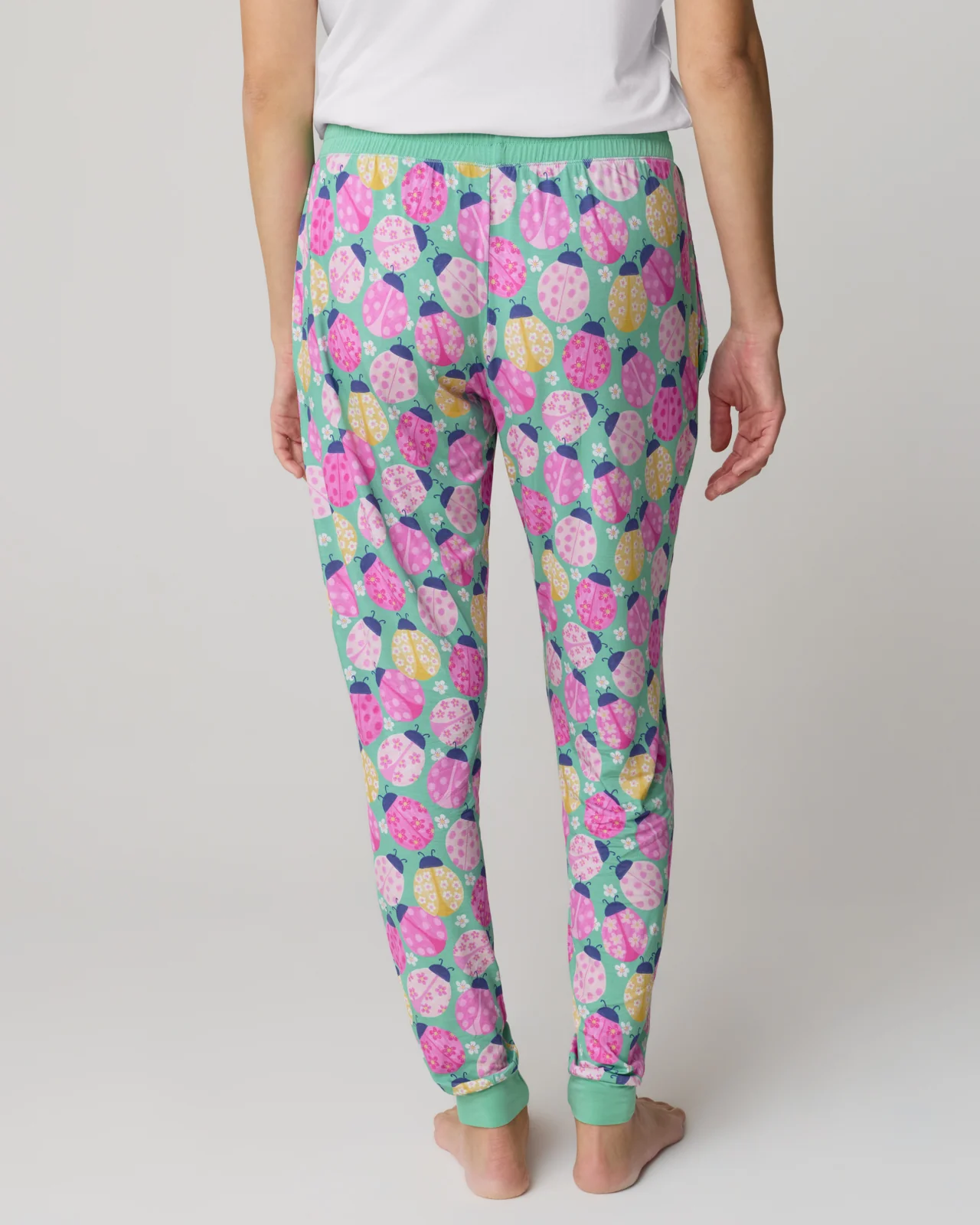 Ladybug Meadow Women's Pajama Pants - Image 3
