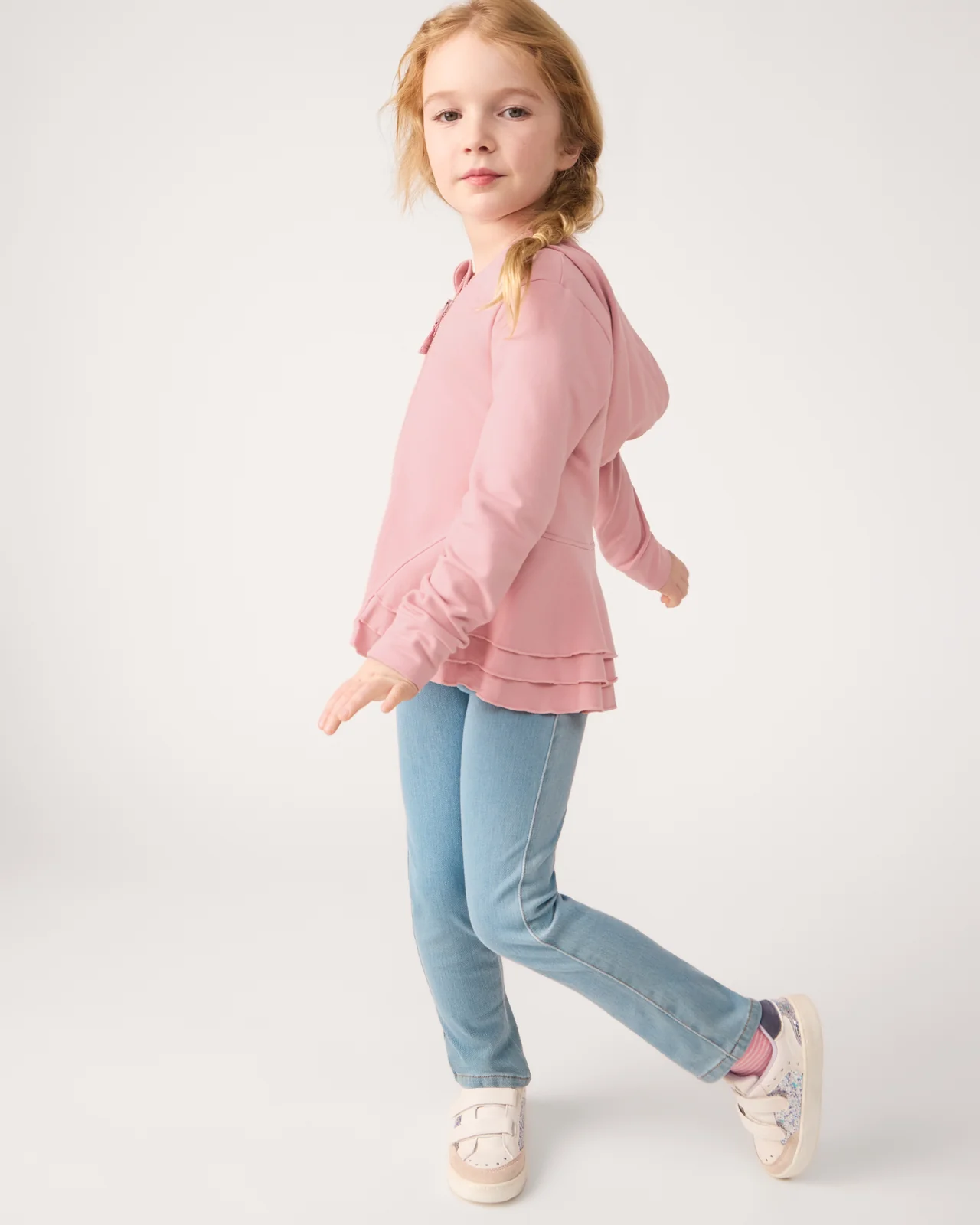 Light Blue Denim Jegging - Image 4