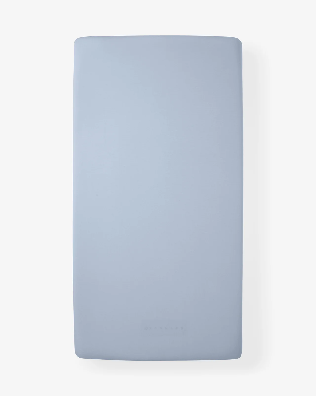 Light Fog Fitted Mini Crib Sheet - Image 2